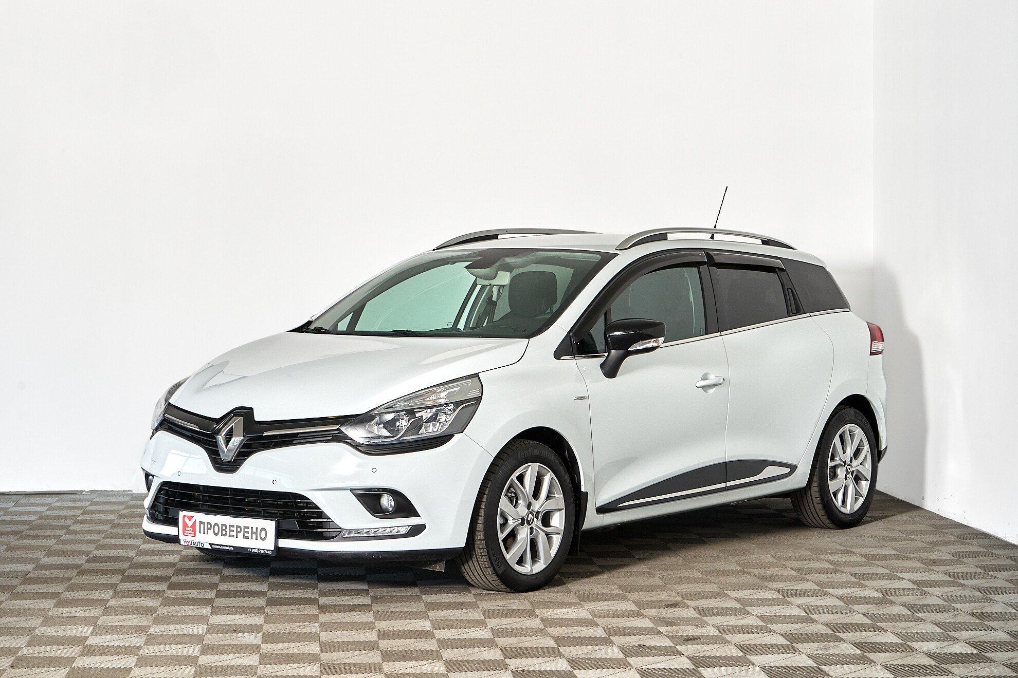 Renault Clio 2019, белый