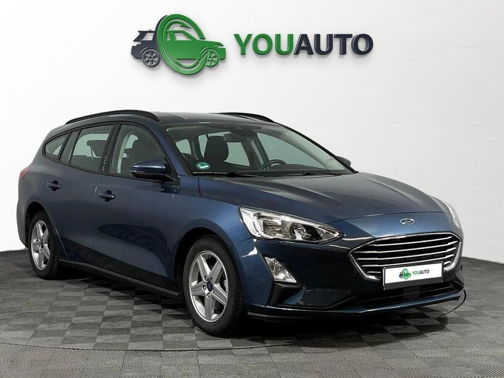 Ford Focus 2019, синий