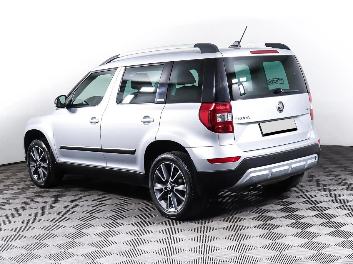 Skoda Yeti 2016, серебряный