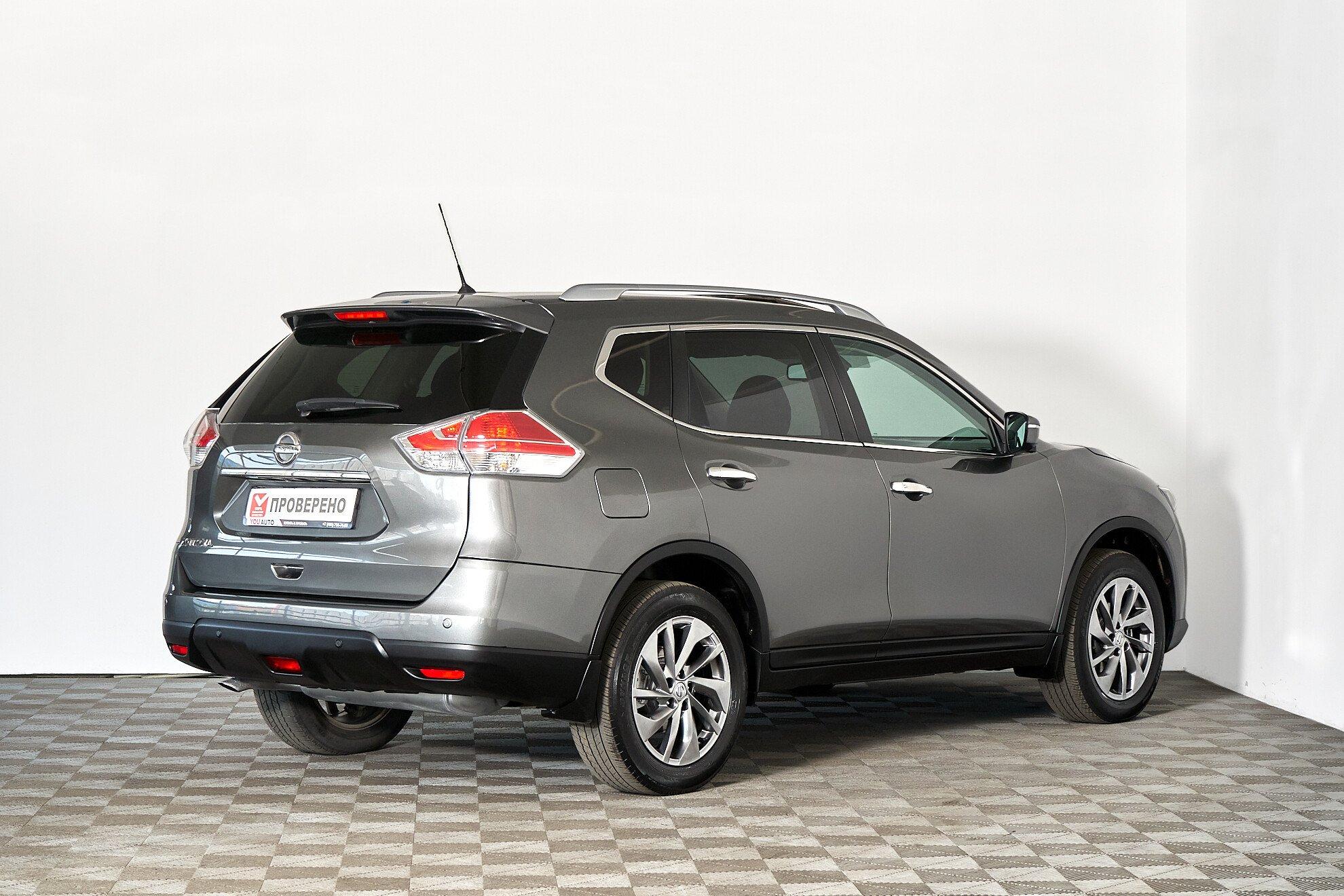 Nissan X-Trail 2015, серый