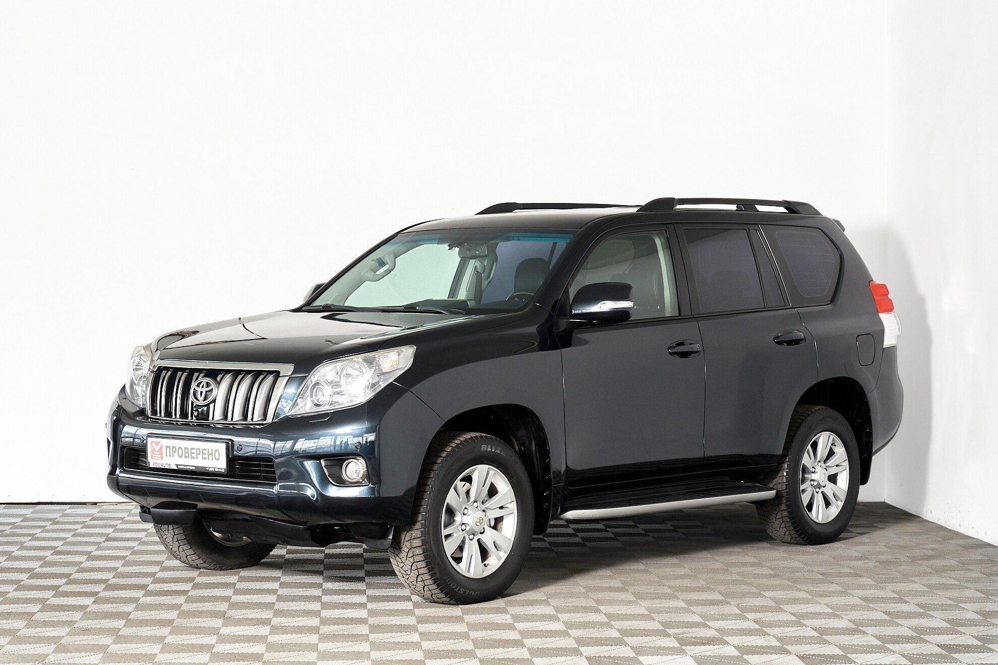 Toyota Land Cruiser Prado 2011, серый