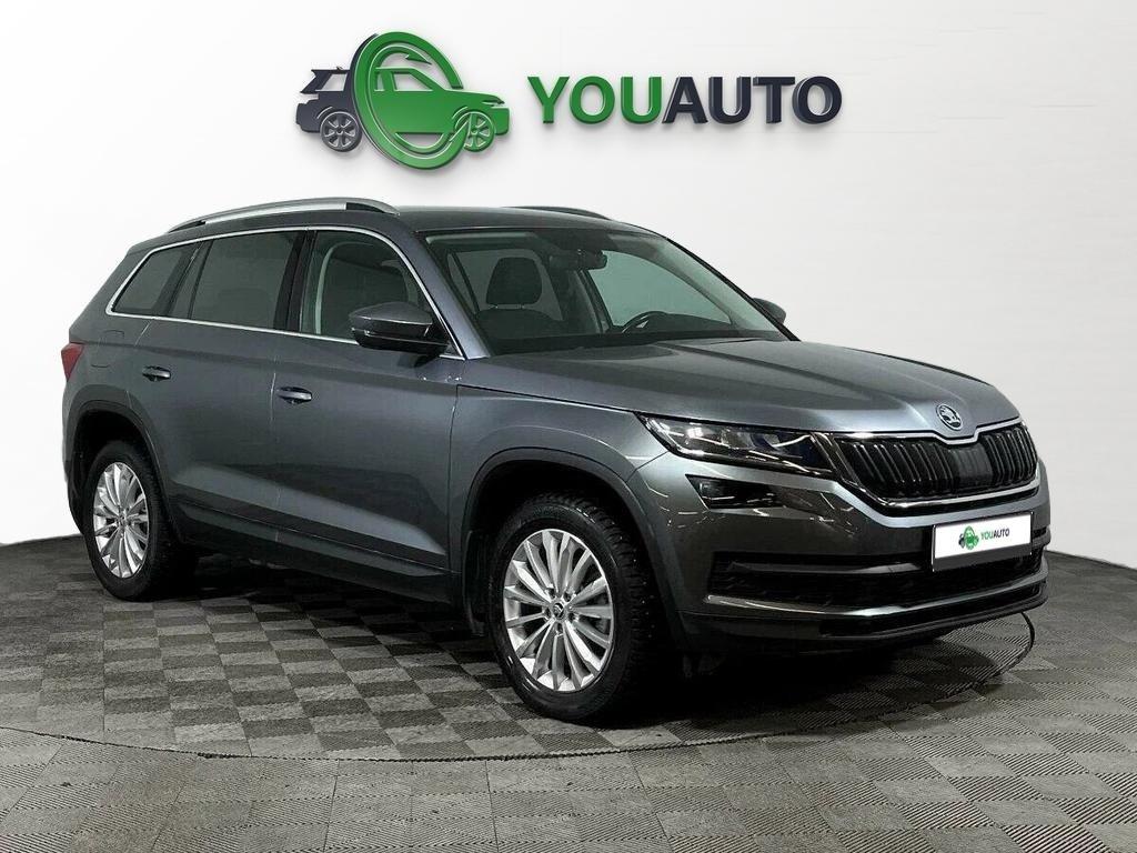 Skoda Kodiaq 2021, серый