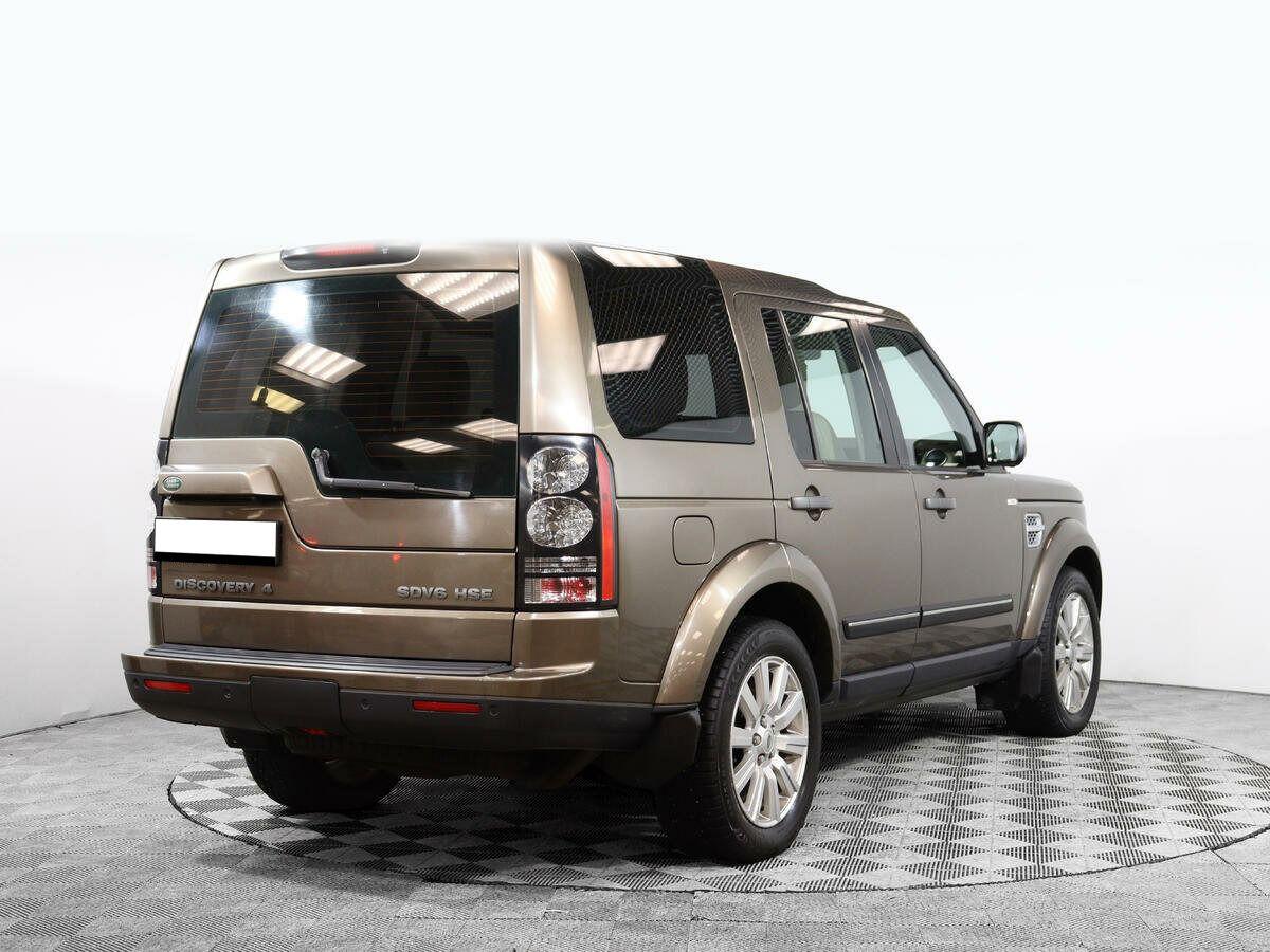Land Rover Discovery 2009, коричневый