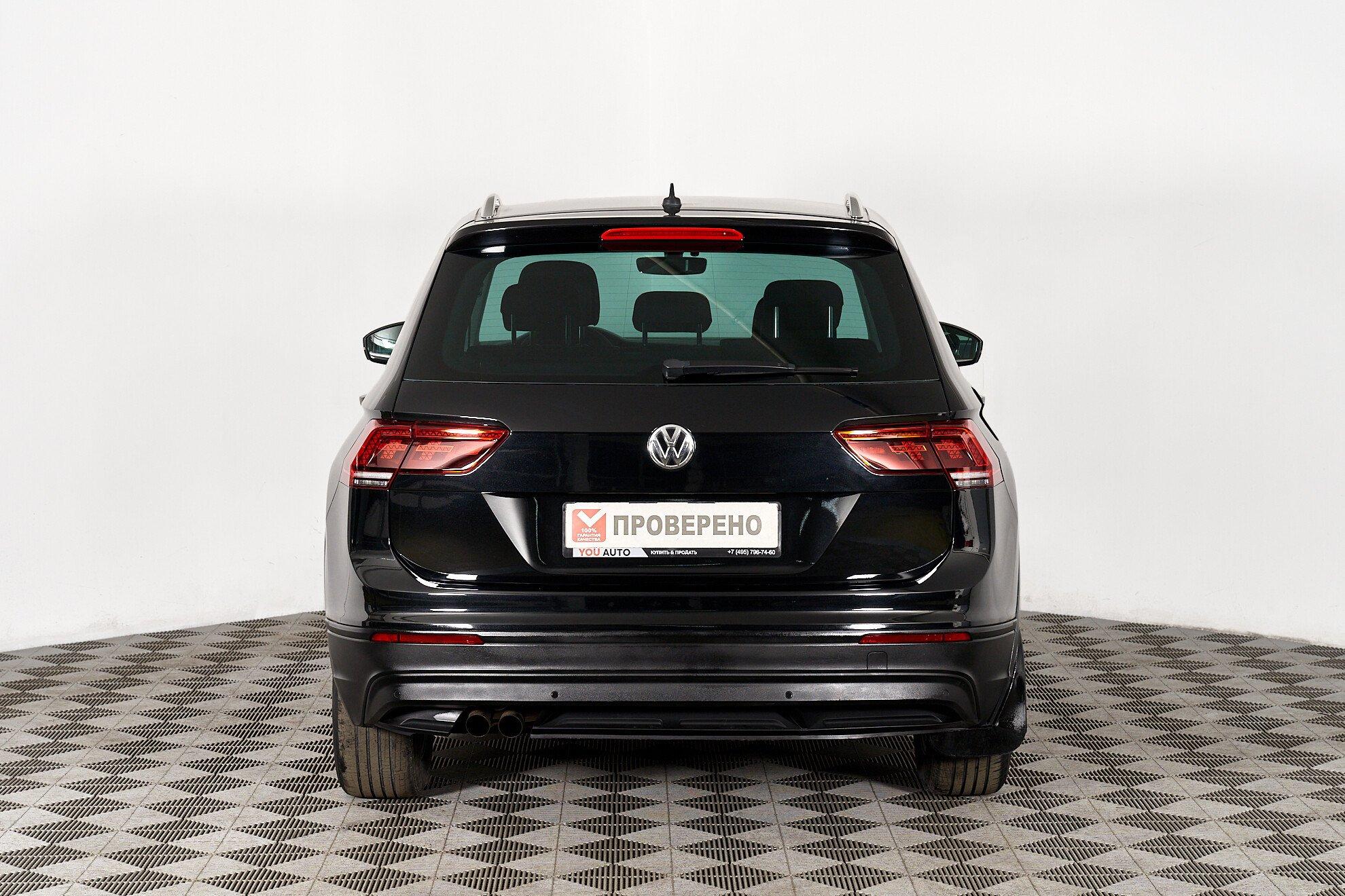 Volkswagen Tiguan 2017, черный
