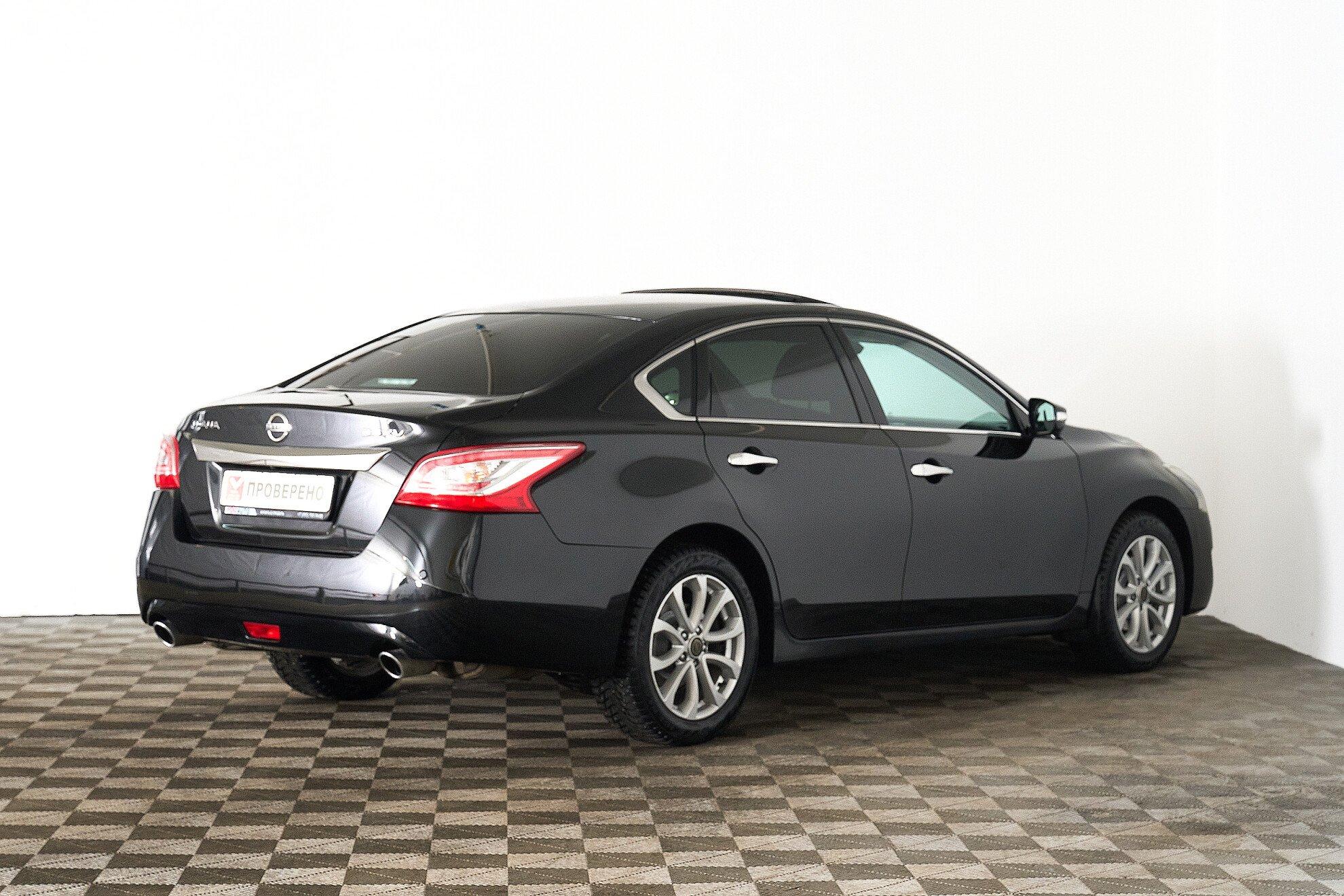 Nissan Teana 2014, черный