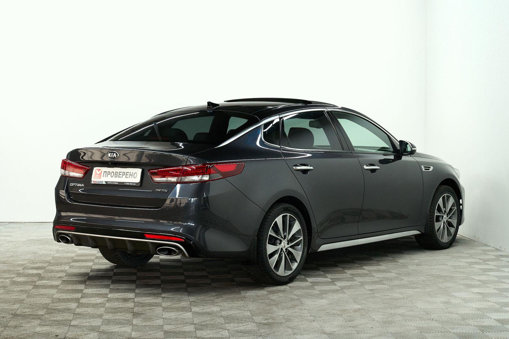 Kia Optima 2017, серый