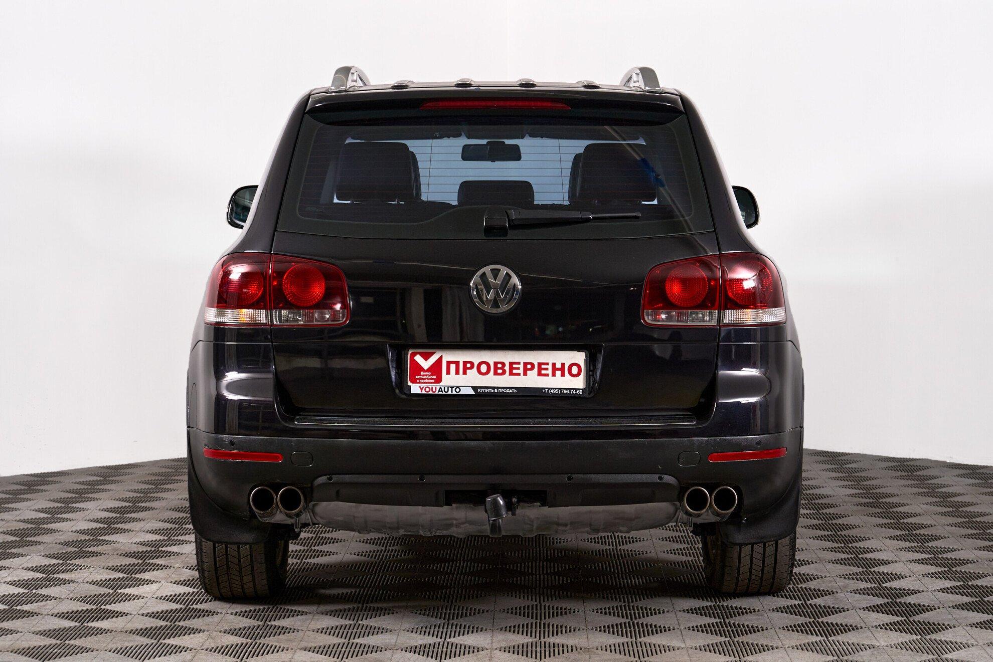 Volkswagen Touareg 2008, черный