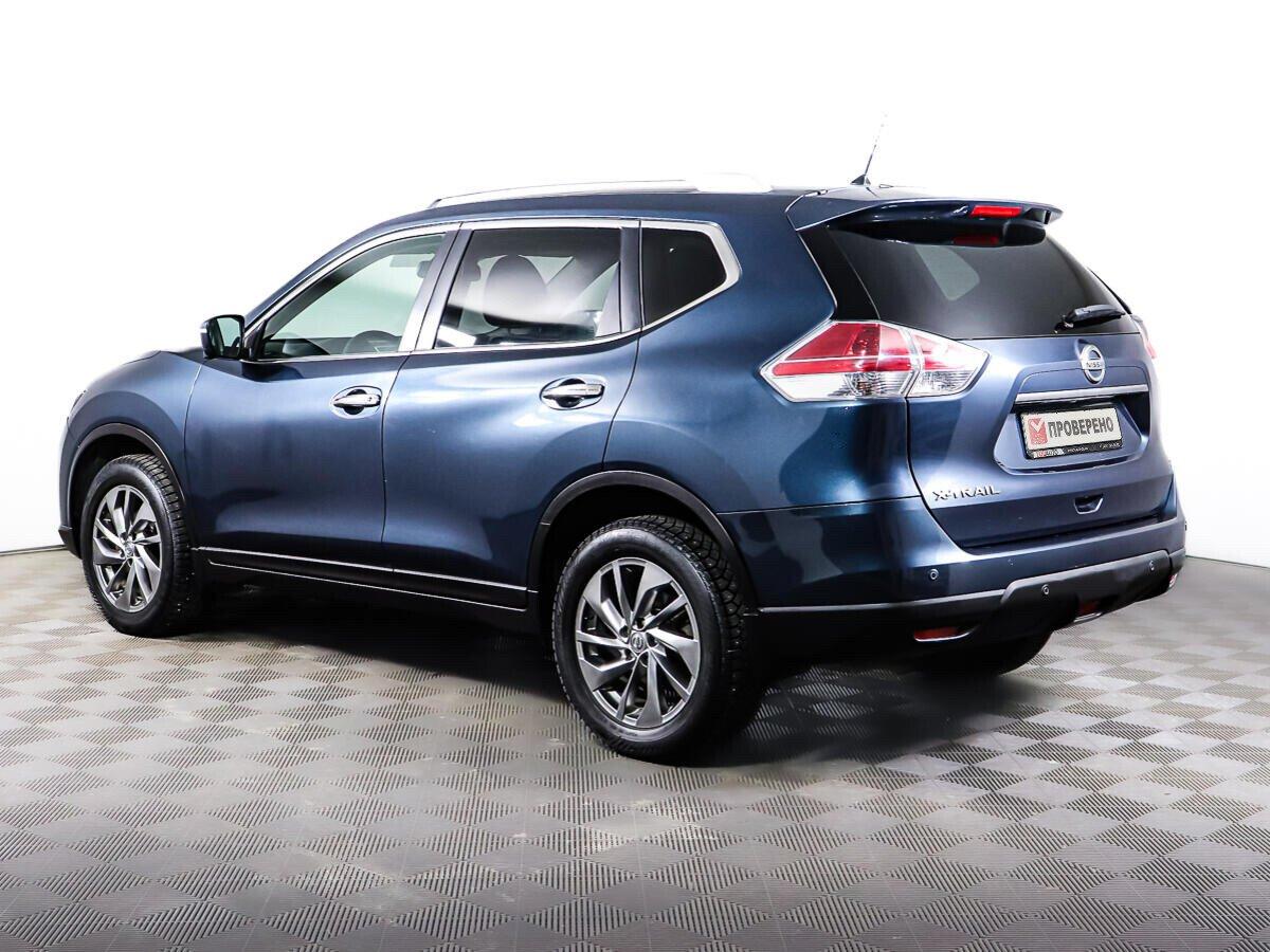 Nissan X-Trail 2018, синий