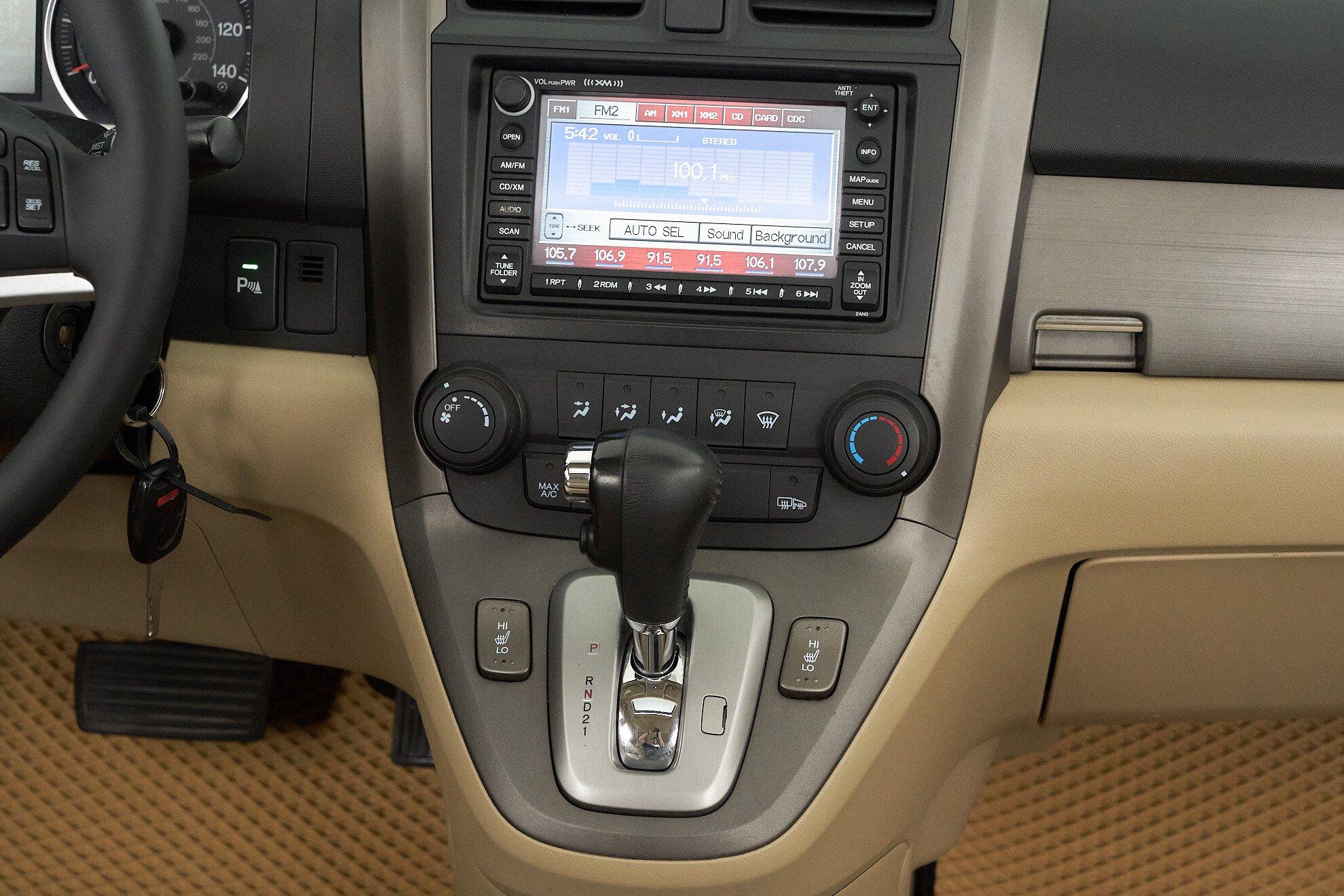 Honda CR-V 2008, черный