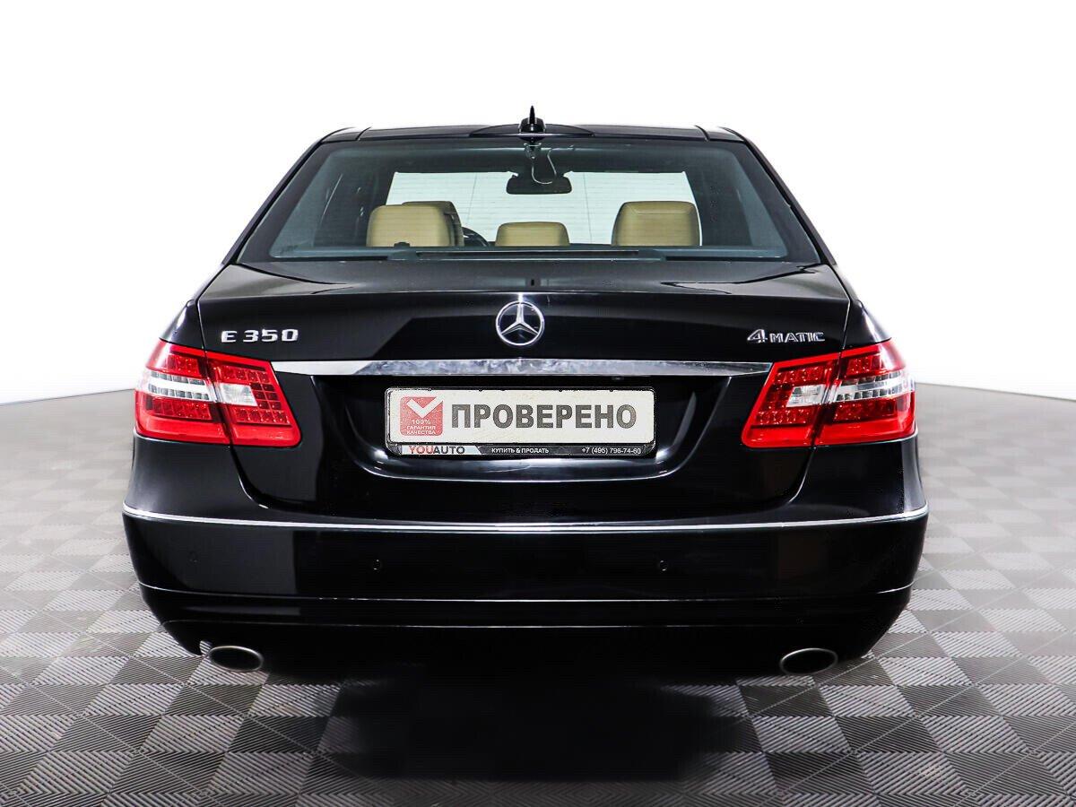 Mercedes-Benz E-Класс 2011, черный