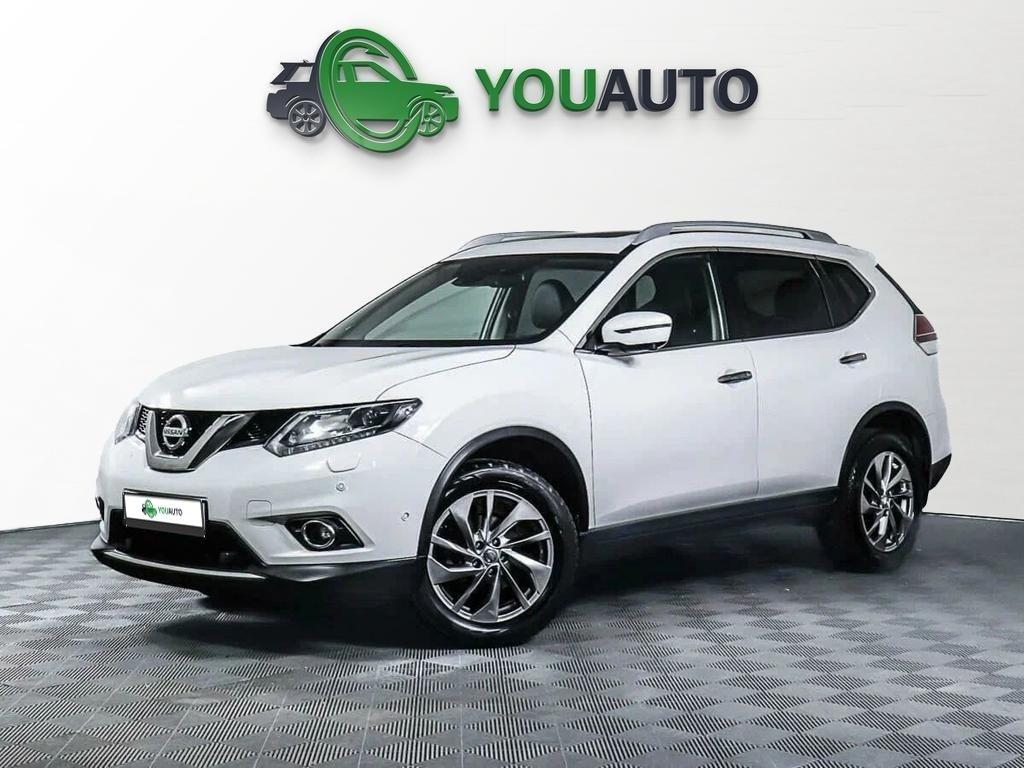 Nissan X-Trail 2018, белый
