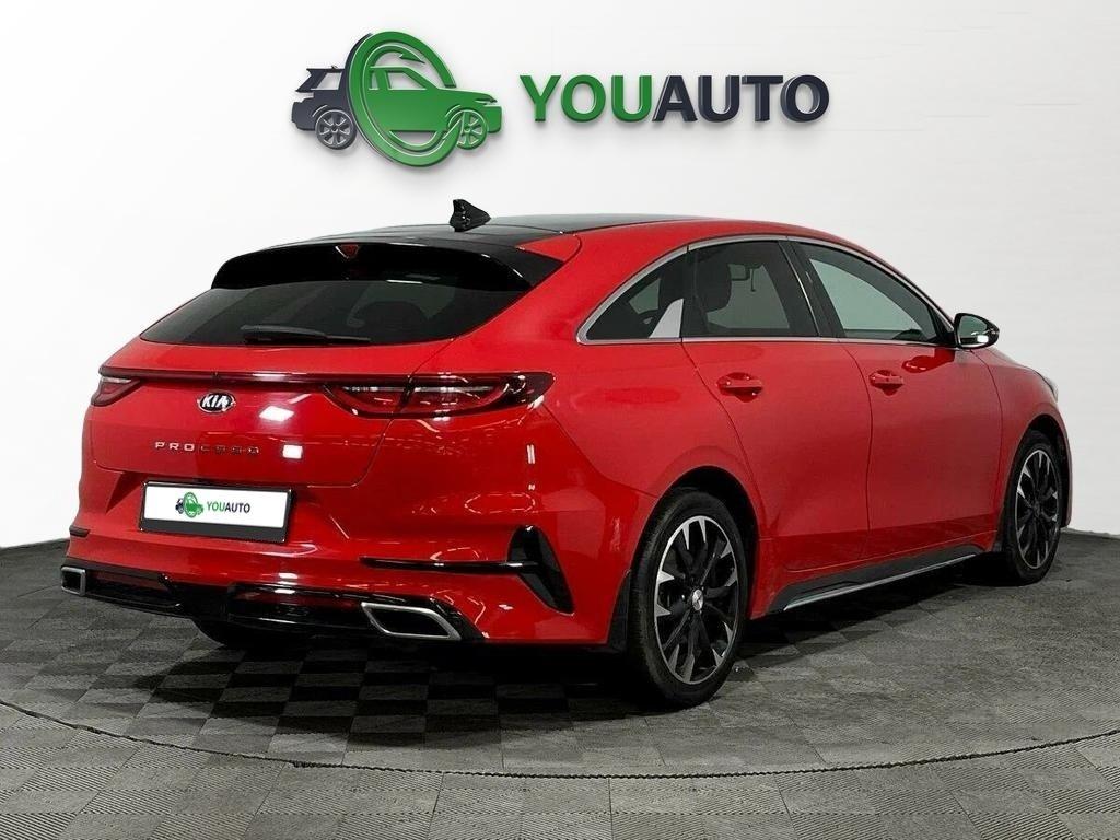 Kia Proceed 2021, пурпурный