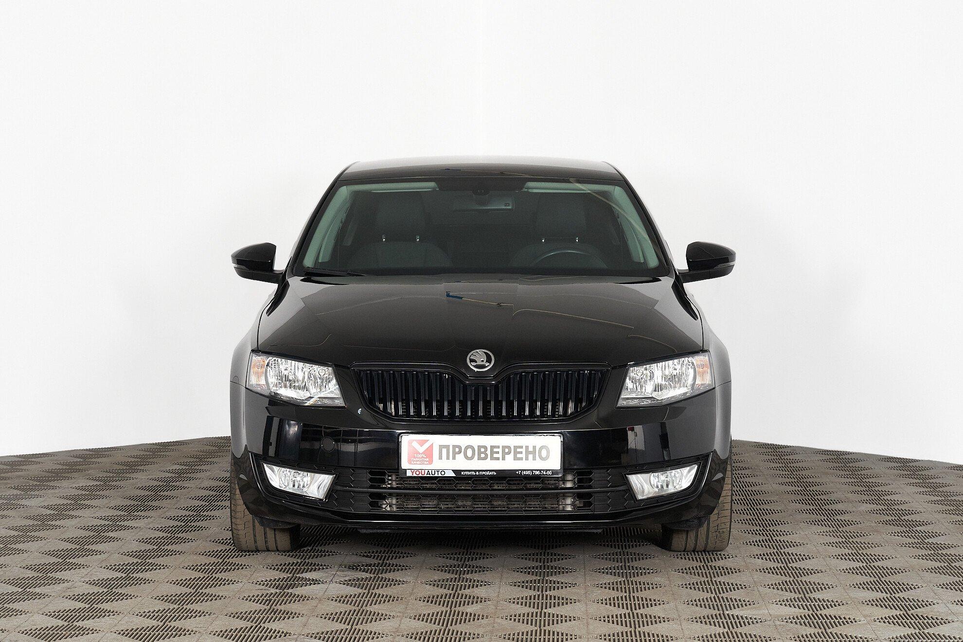 Skoda Octavia 2014, черный