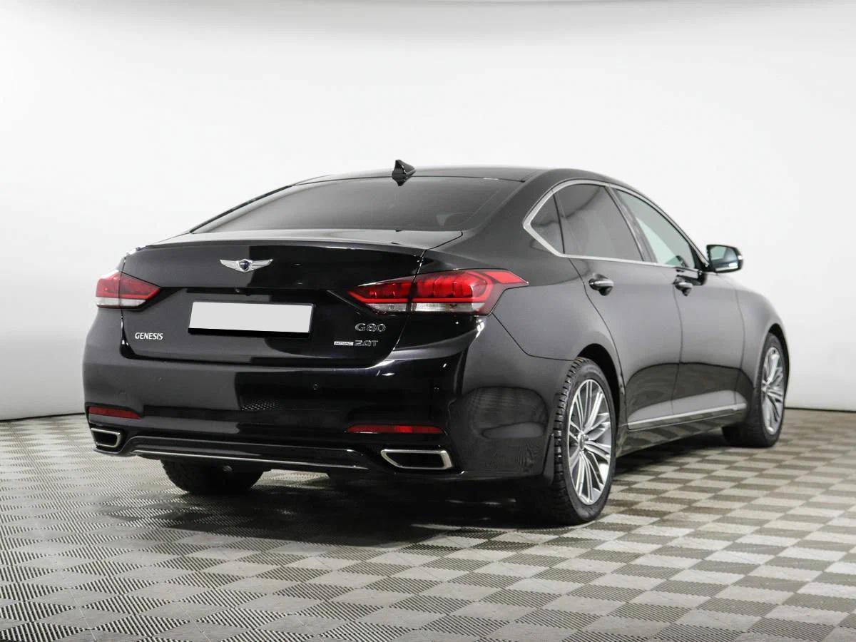 Genesis G80 2020, черный