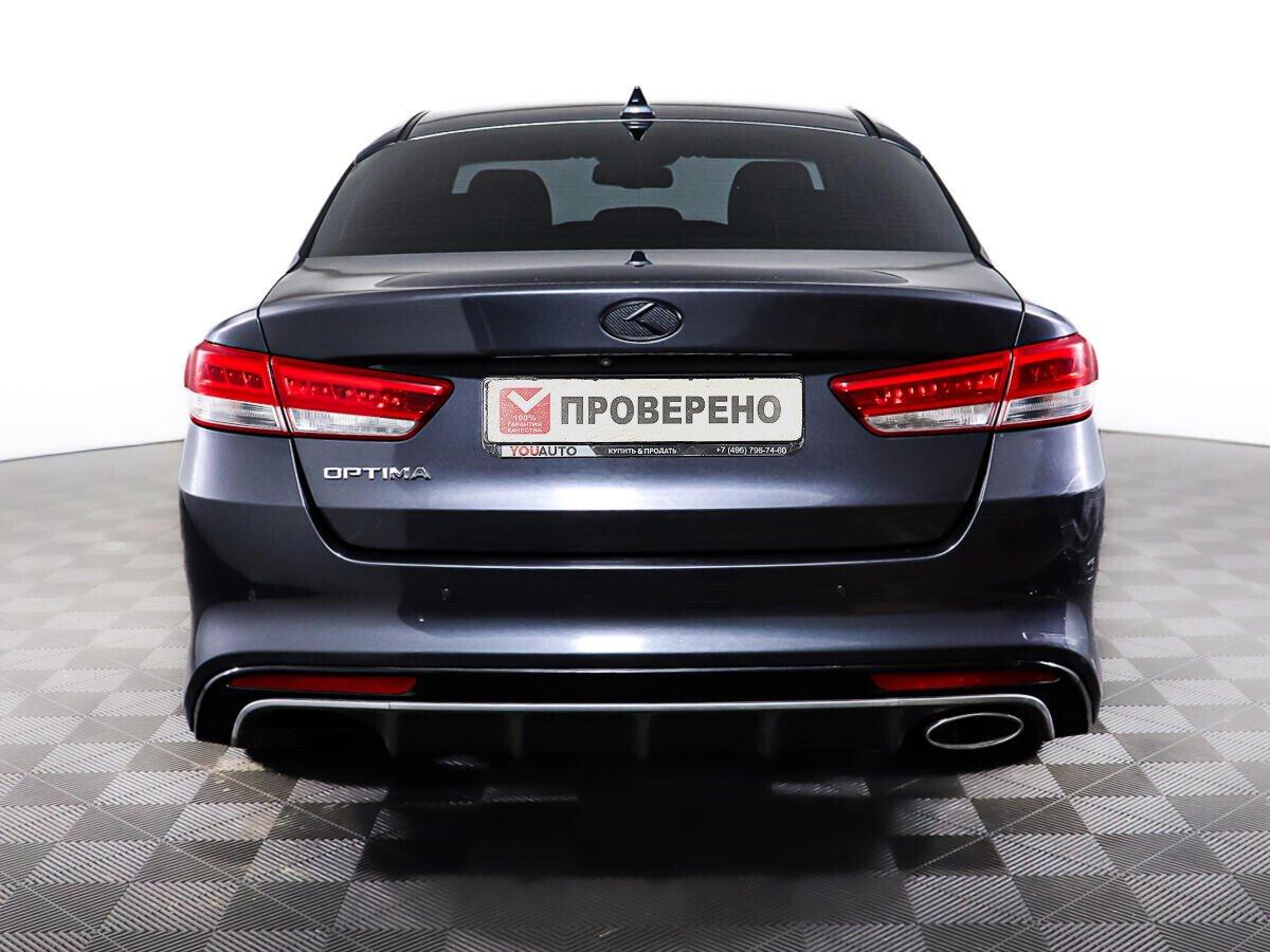 Kia Optima 2017, серебряный