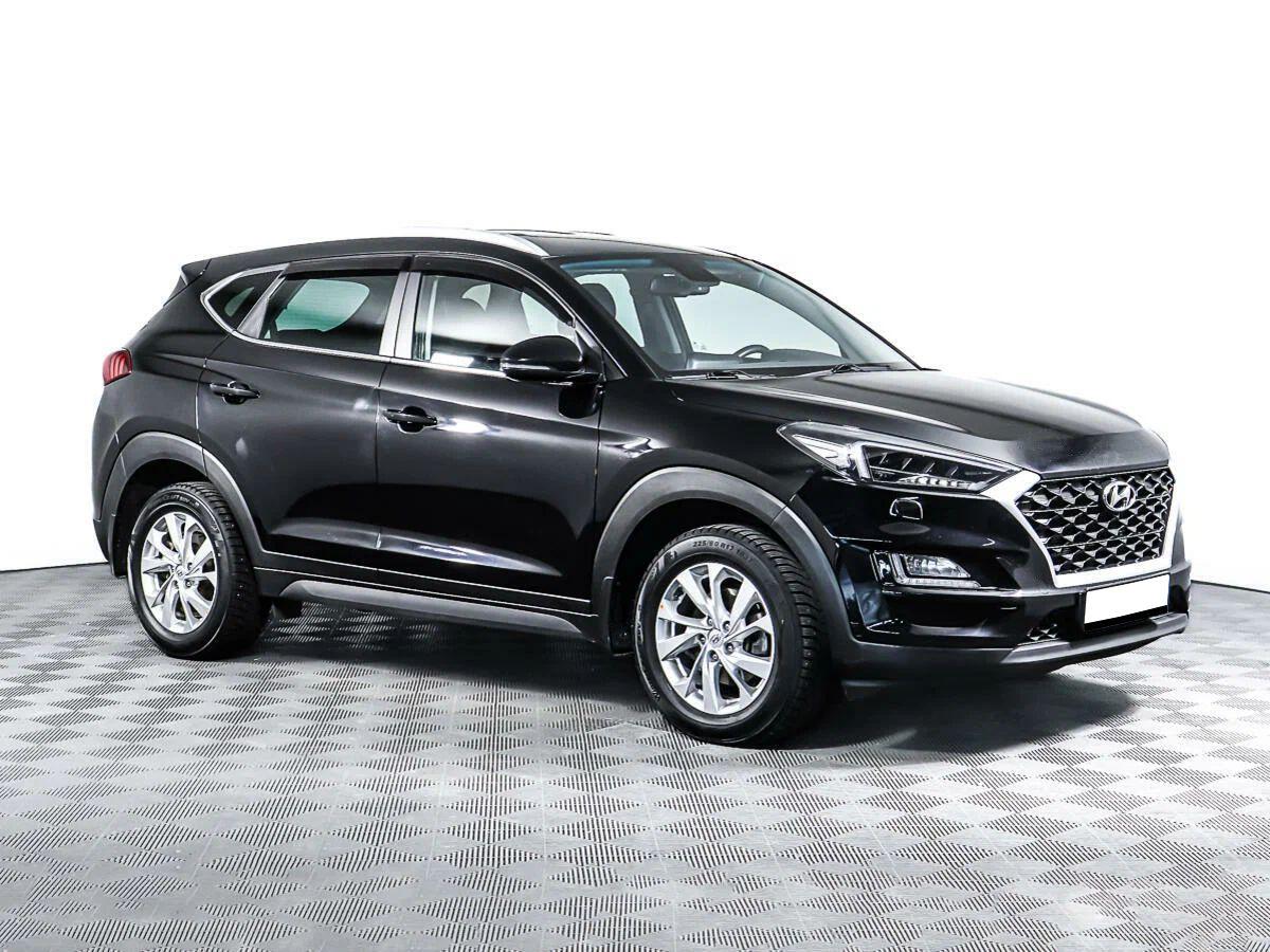 Hyundai Tucson 2019, черный