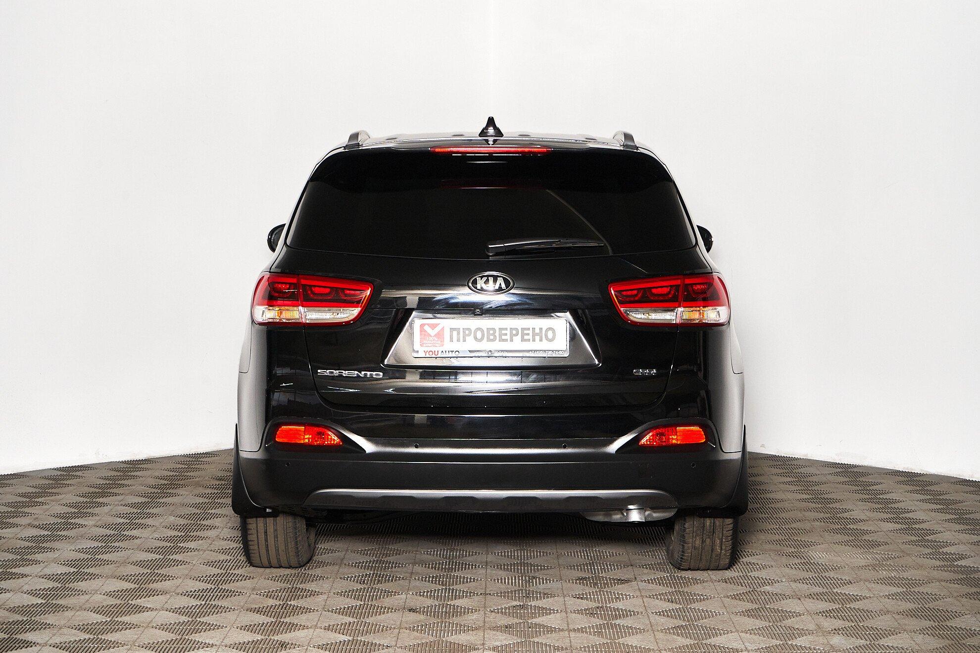 Kia Sorento 2017, черный