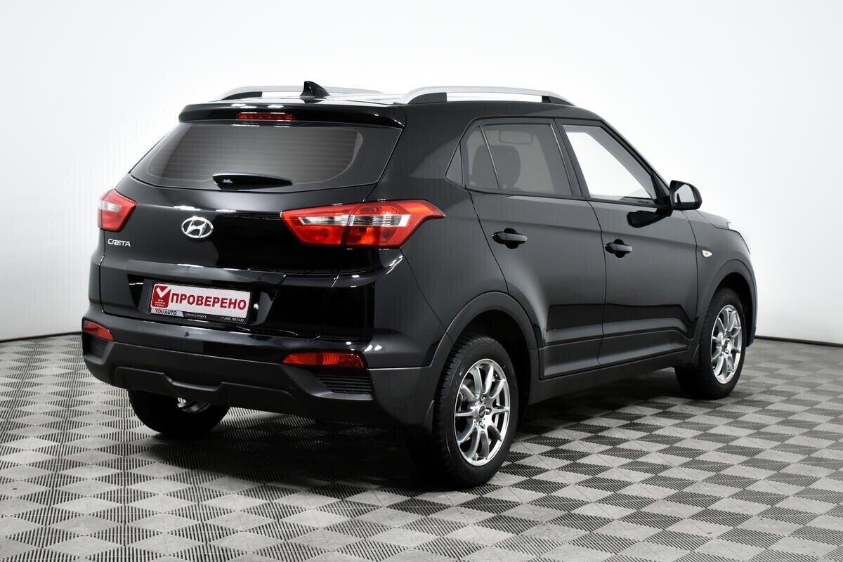 Hyundai Creta 2020, черный