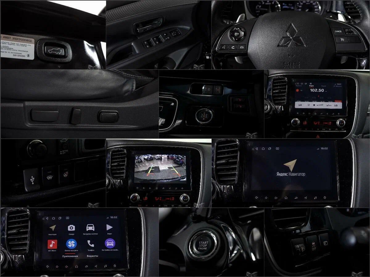 Mitsubishi Outlander 2021, черный