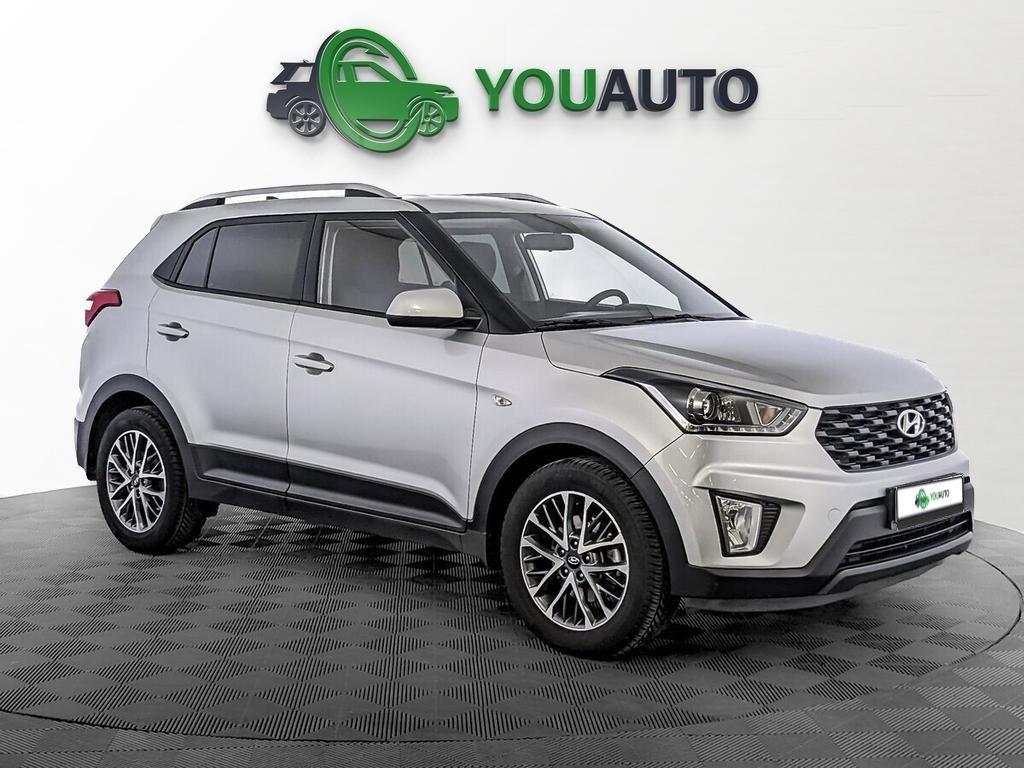 Hyundai Creta 2021, серебряный
