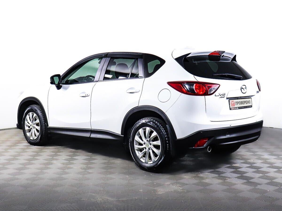 Mazda CX-5 2015, белый