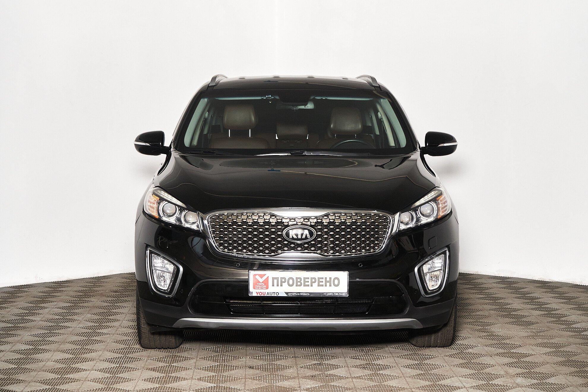 Kia Sorento 2017, черный