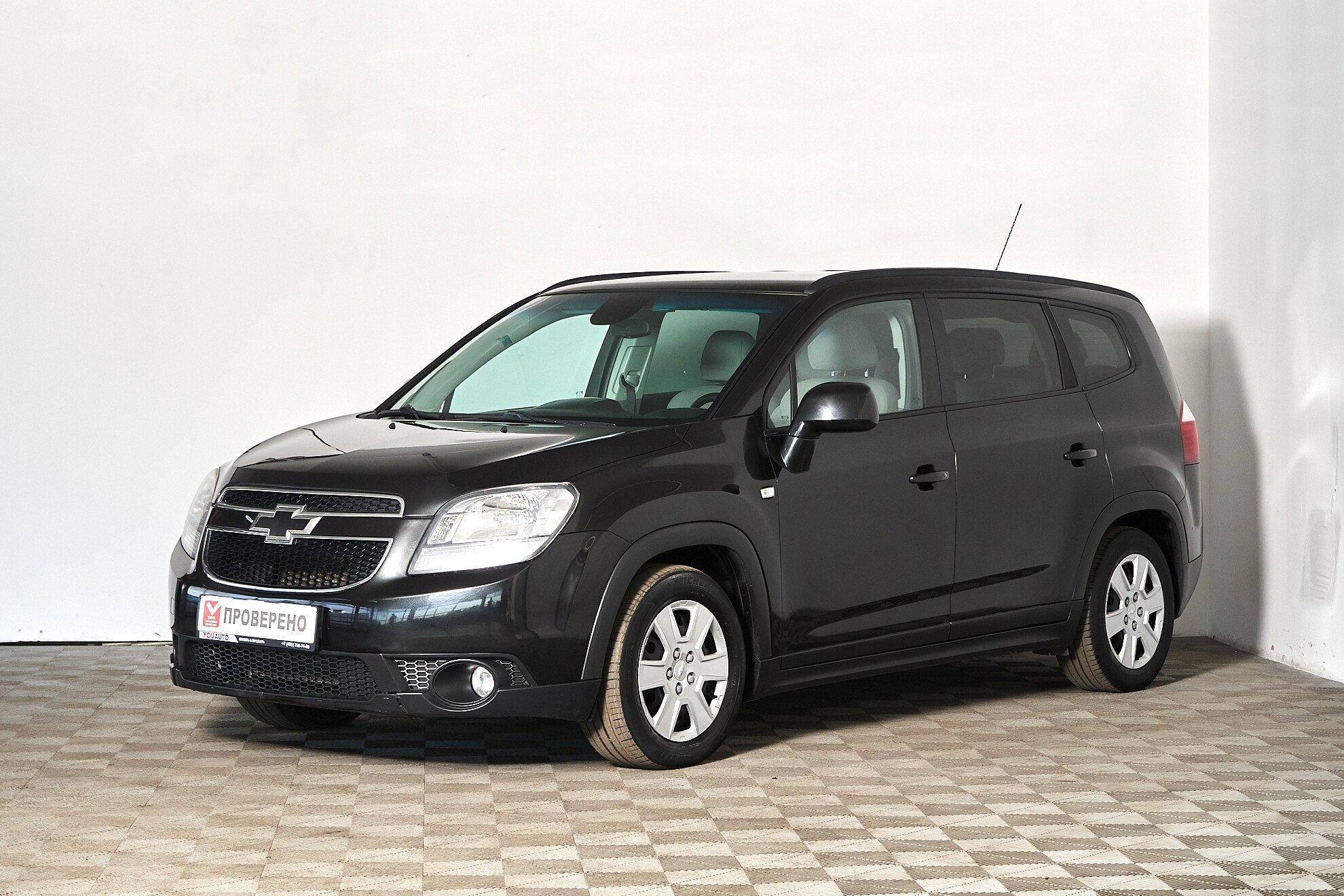 Chevrolet Orlando 2014, черный