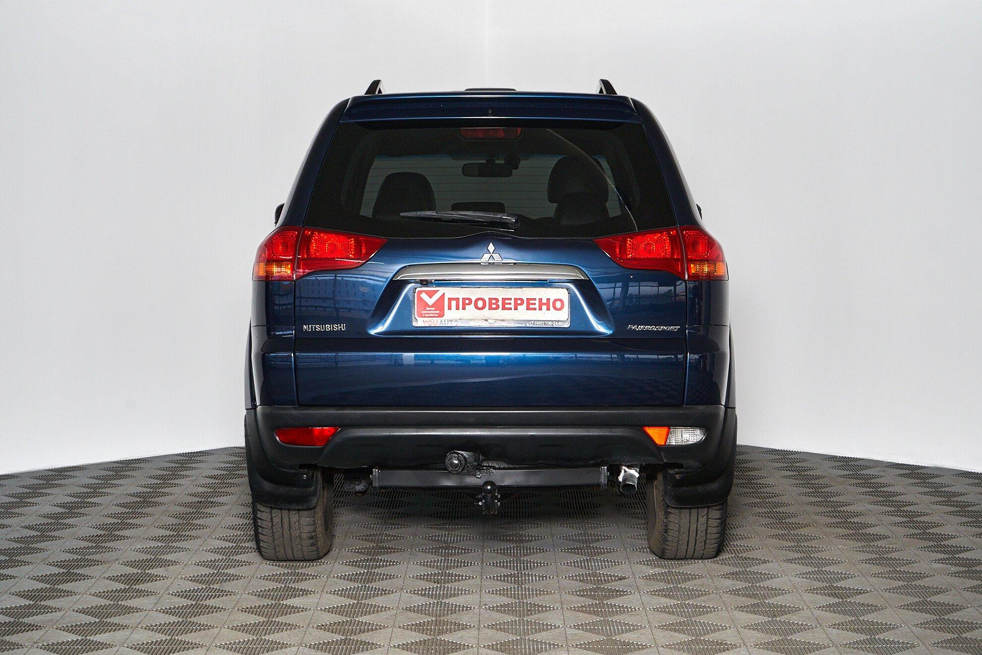 Mitsubishi Pajero Sport 2012, синий