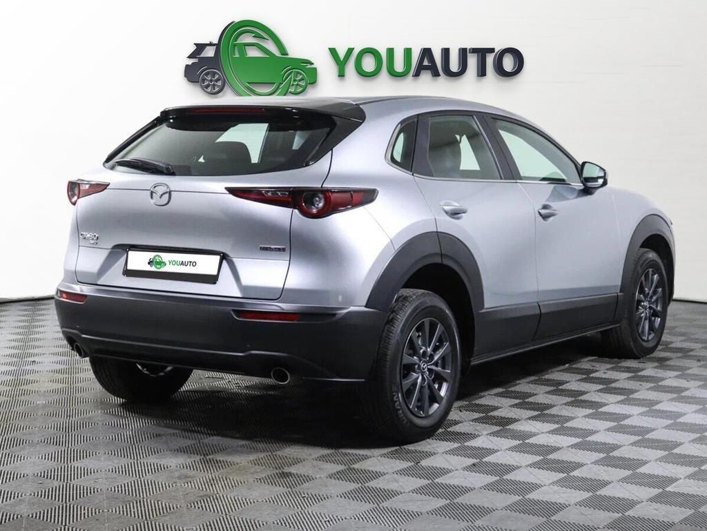Mazda CX-30 2020, серебряный