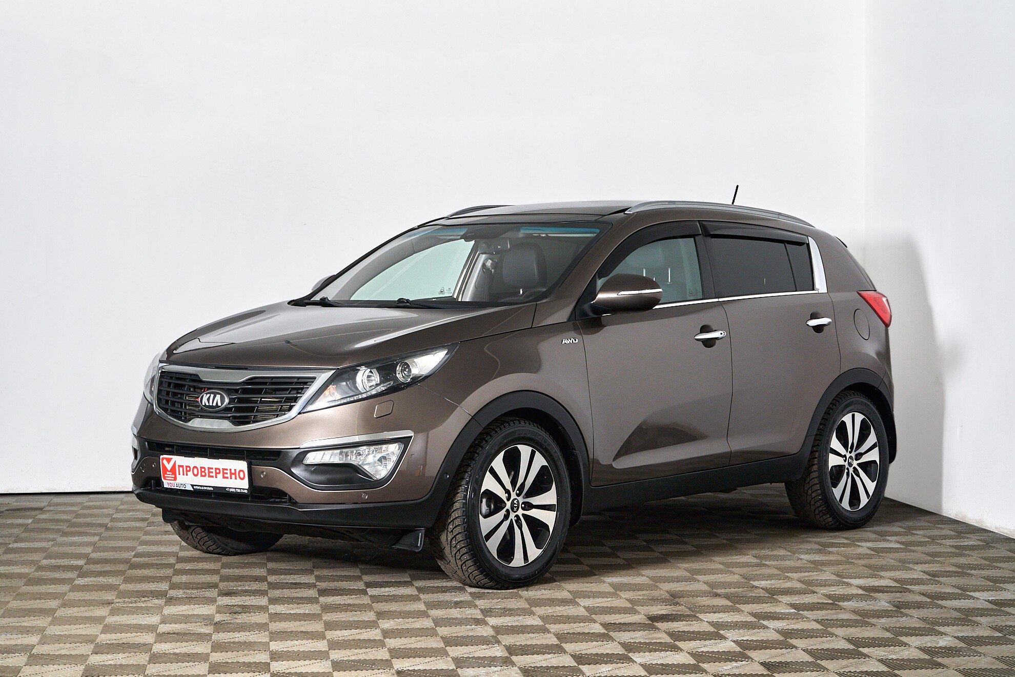Kia Sportage 2014, коричневый