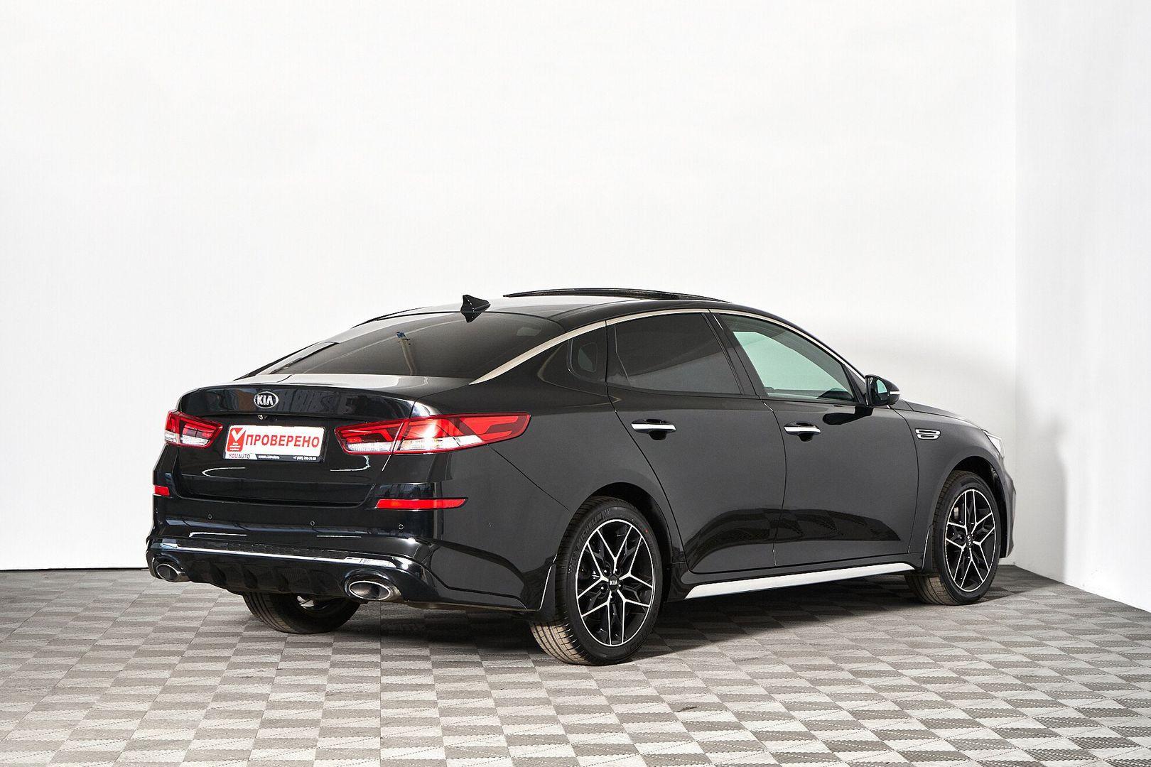 Kia Optima 2019, черный