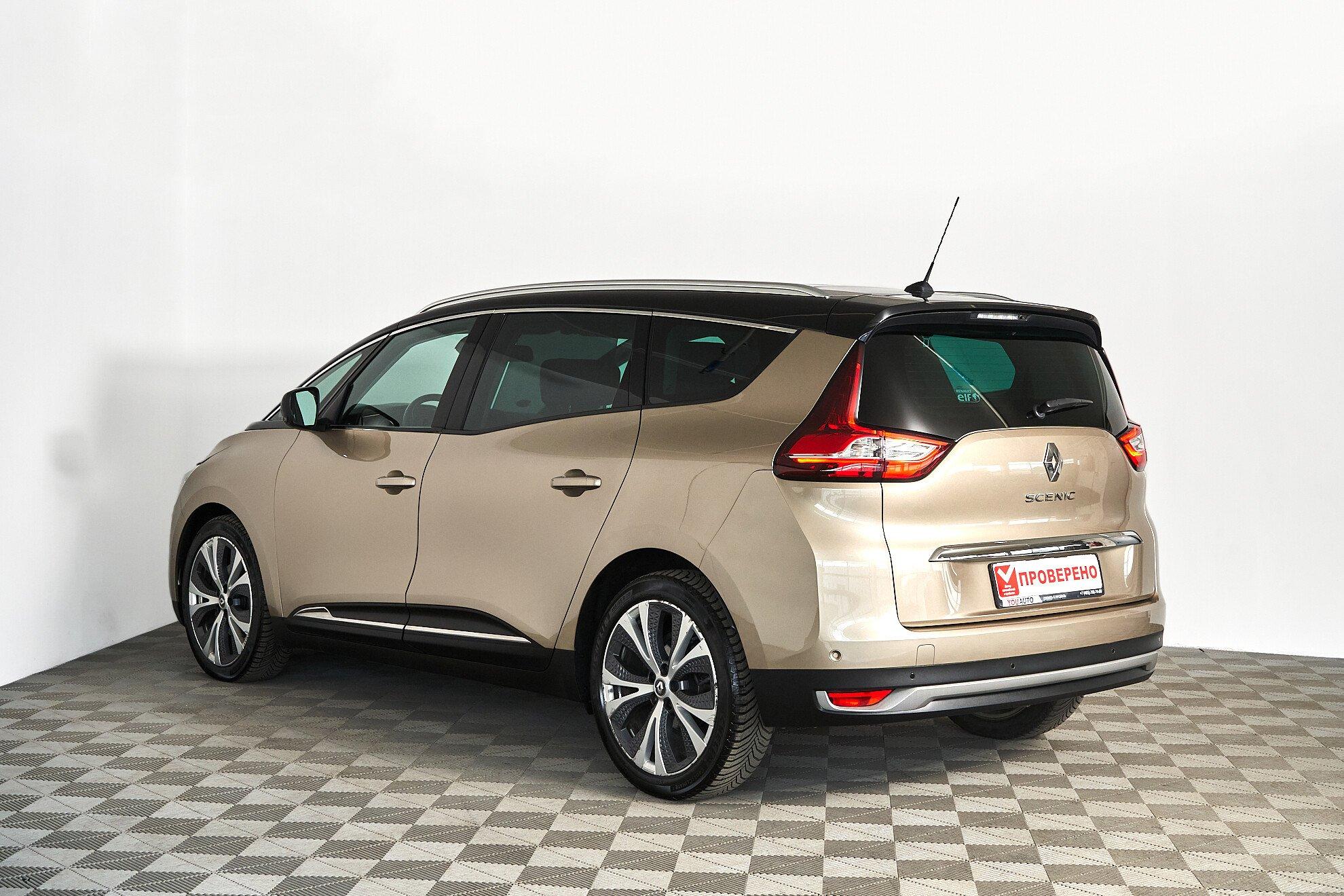 Renault Scenic 2016, коричневый