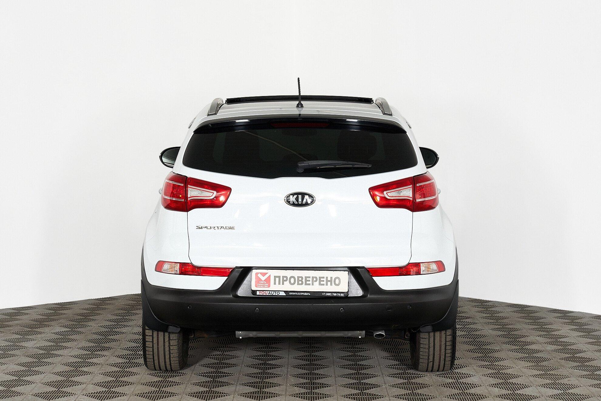 Kia Sportage 2014, белый