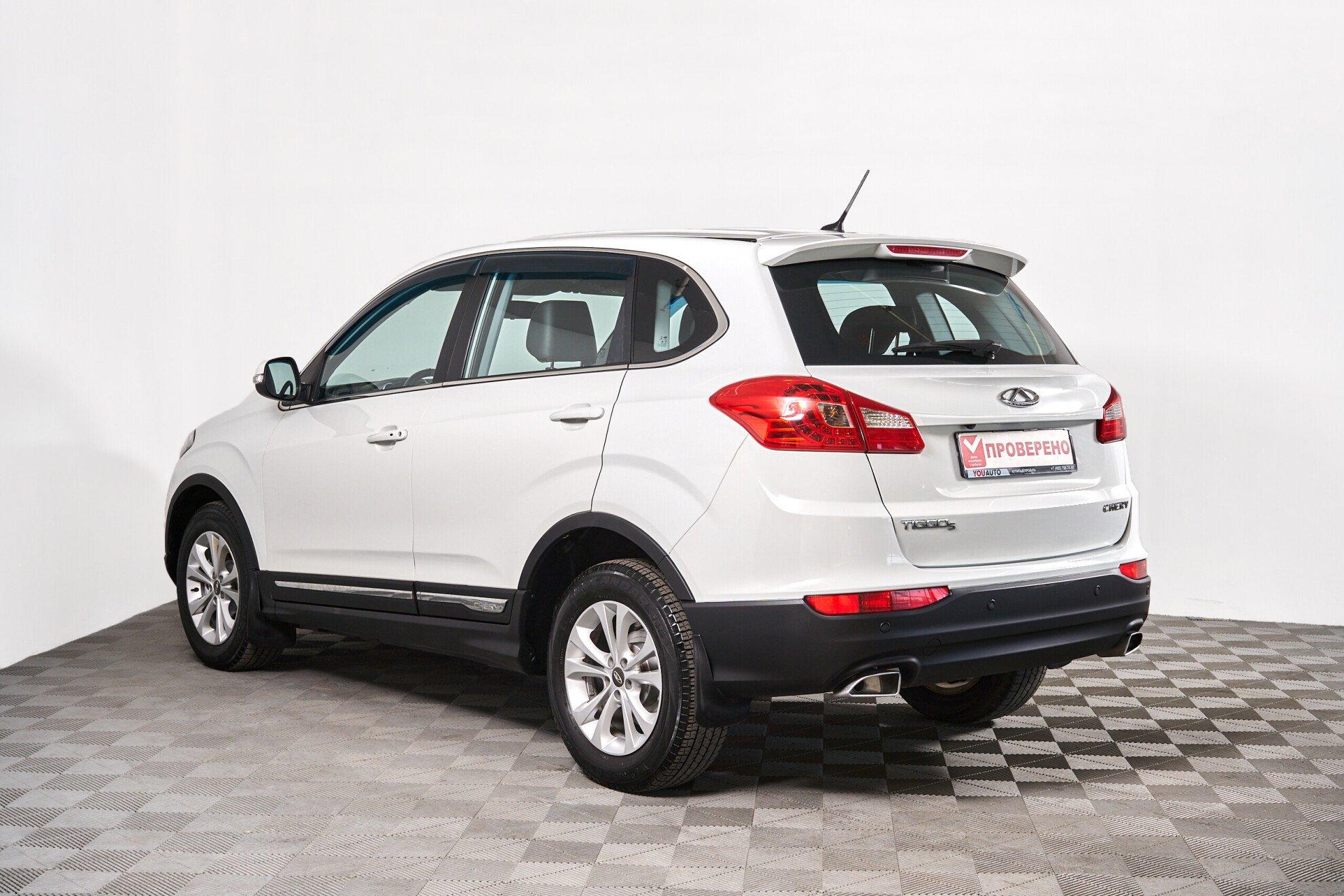Chery Tiggo 5 2014, белый