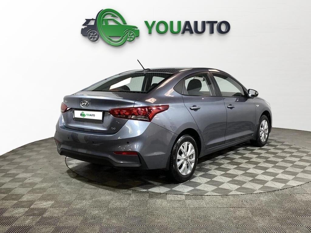 Hyundai Solaris 2020, серый