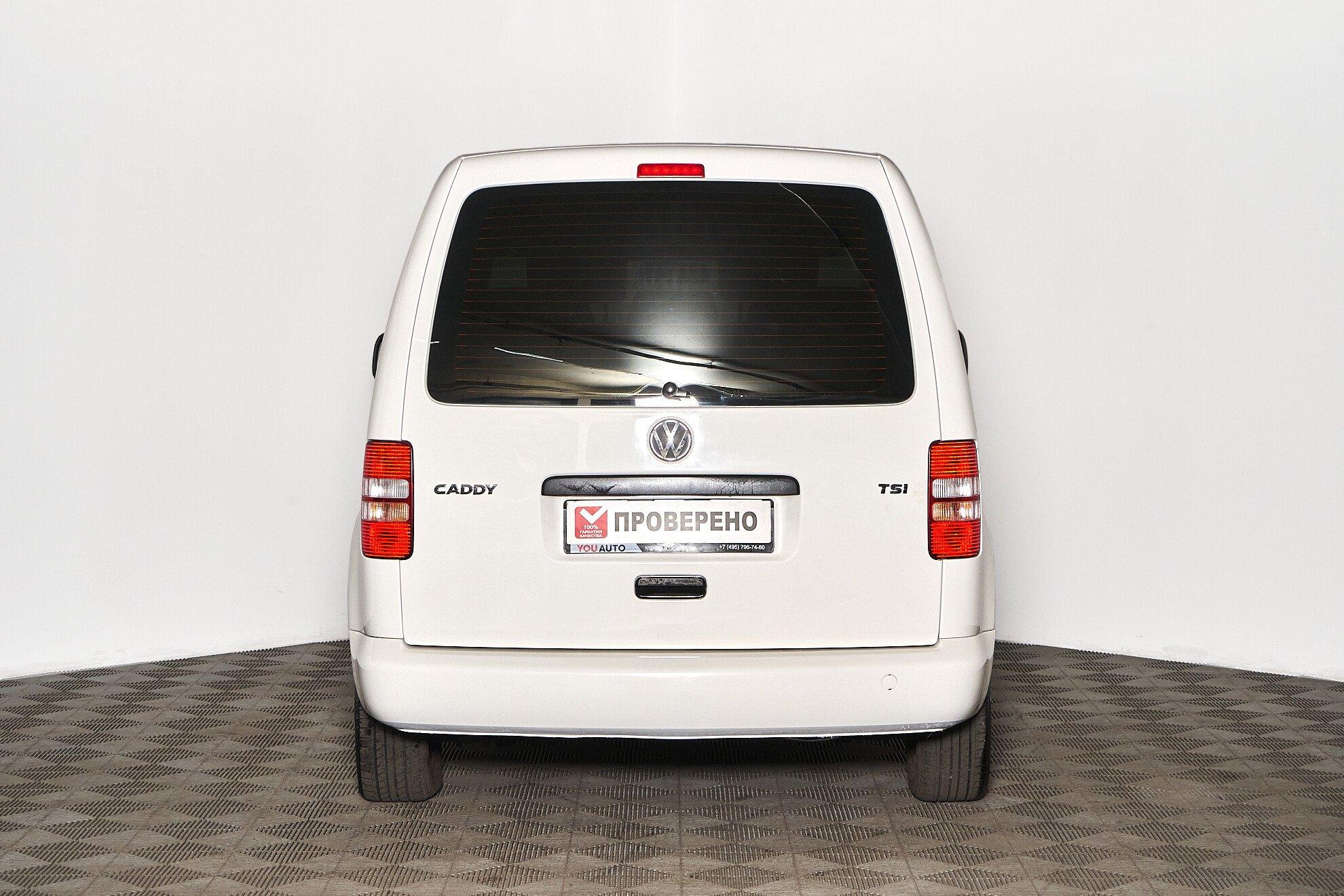 Volkswagen Caddy 2014, белый