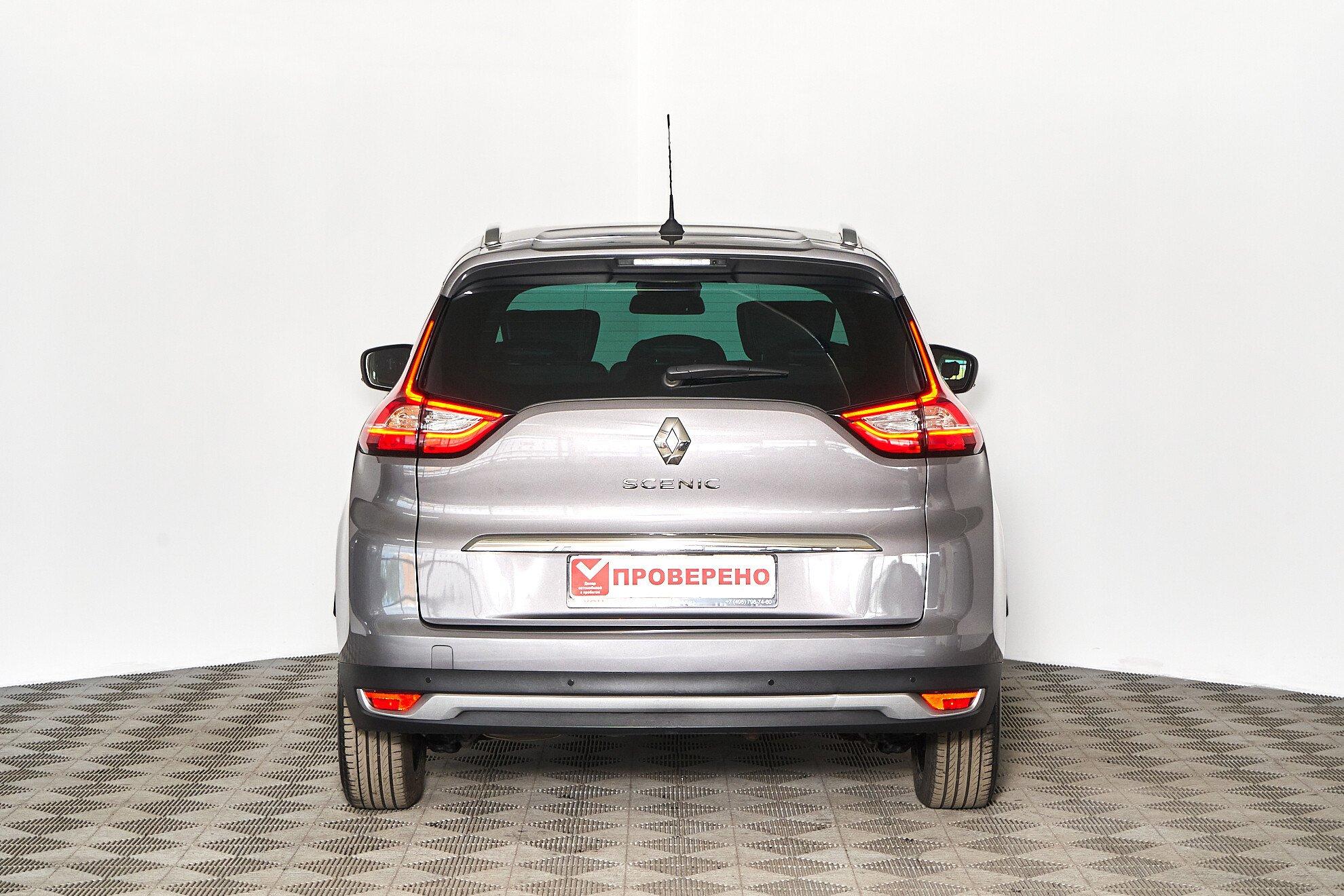 Renault Scenic 2018, серый