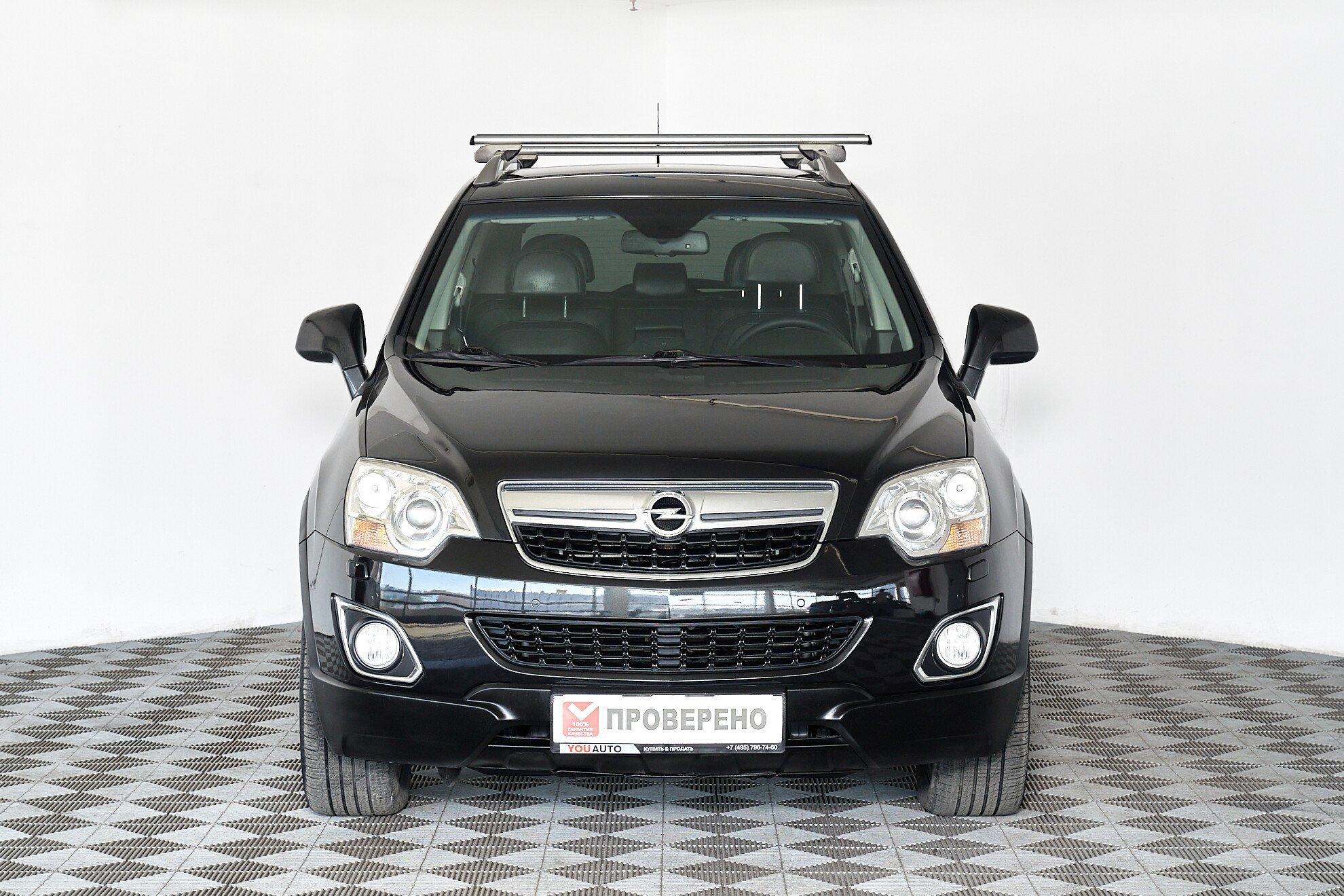 Opel Antara 2012, черный