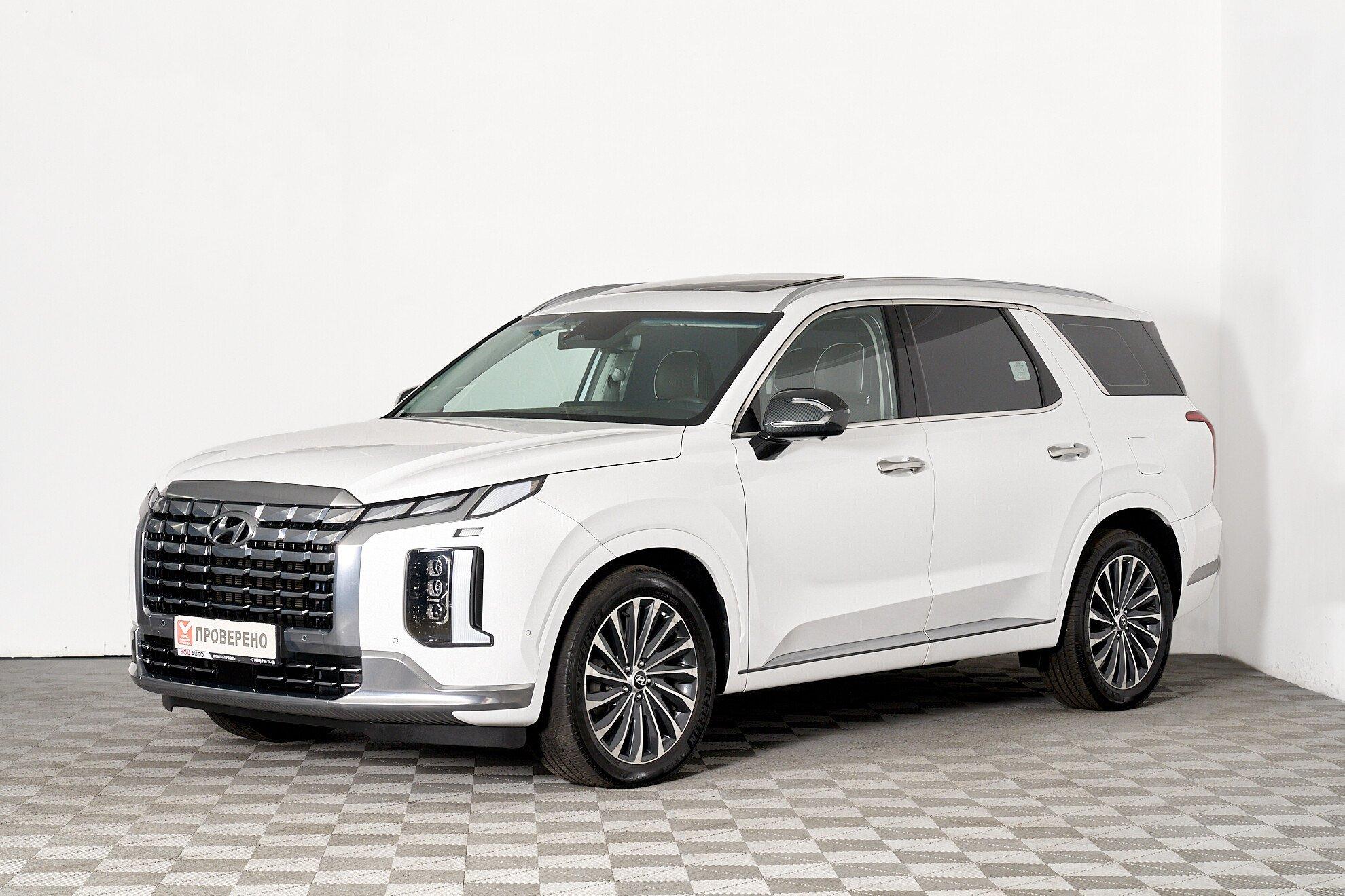 Hyundai Palisade 2023, белый
