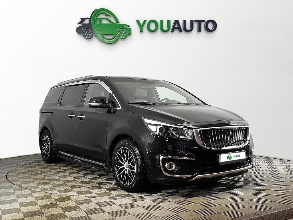 Kia Carnival 2016, черный