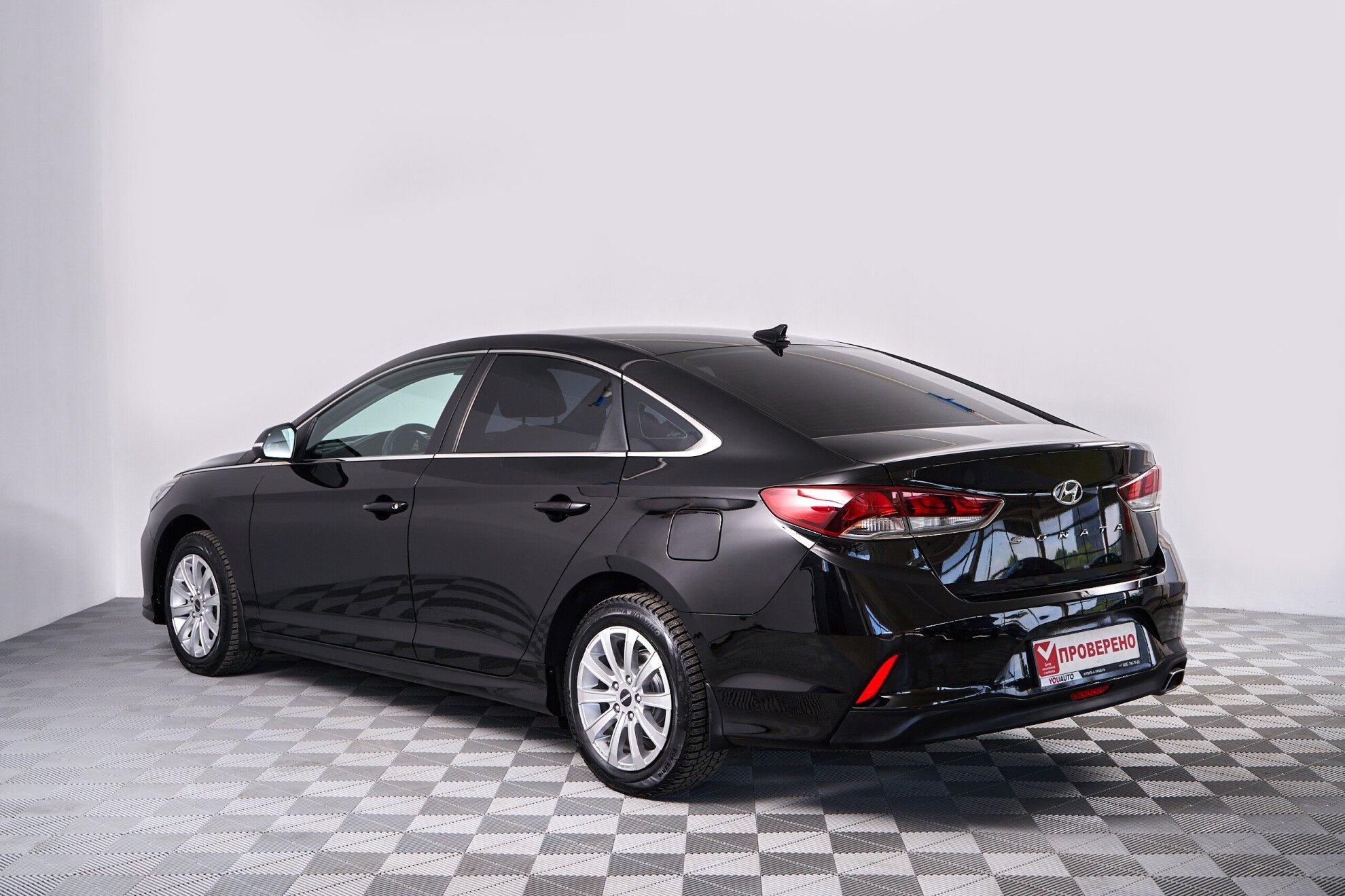 Hyundai Sonata 2019, черный