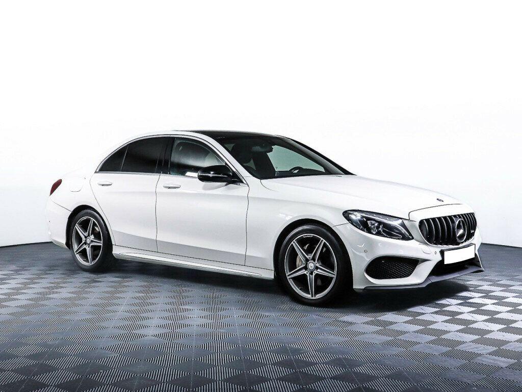 Mercedes-Benz C-Класс 2018, белый