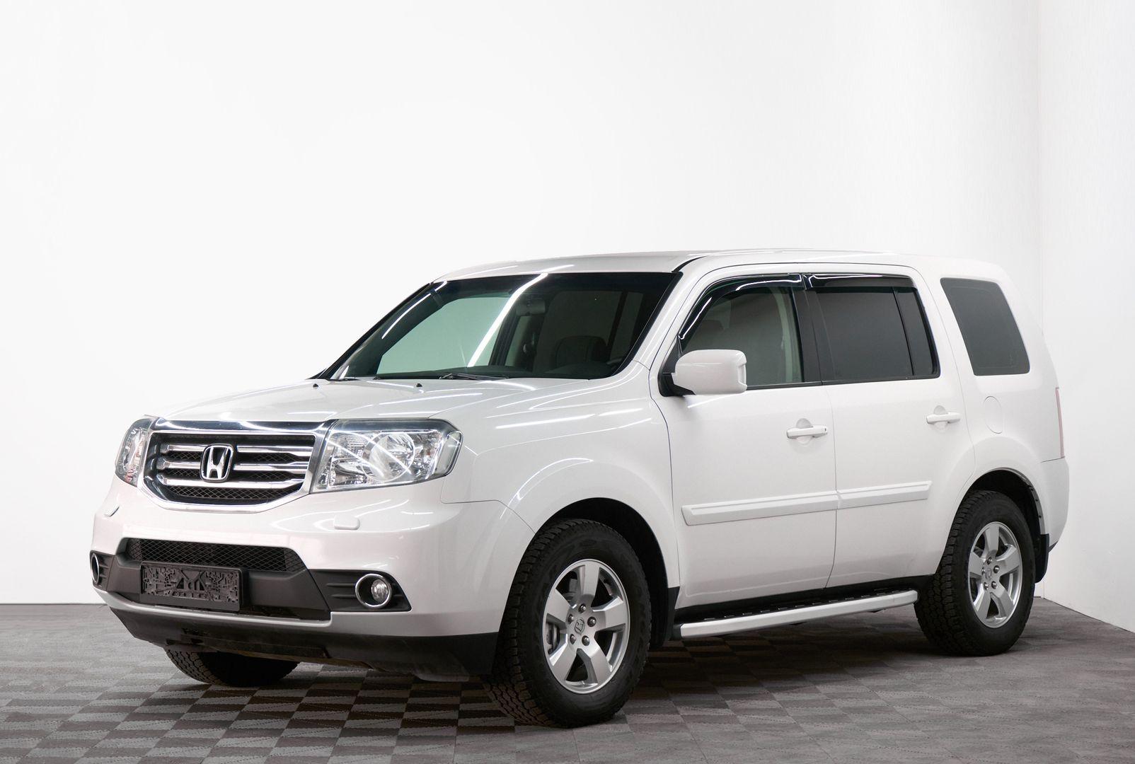 Honda Pilot 2013, белый