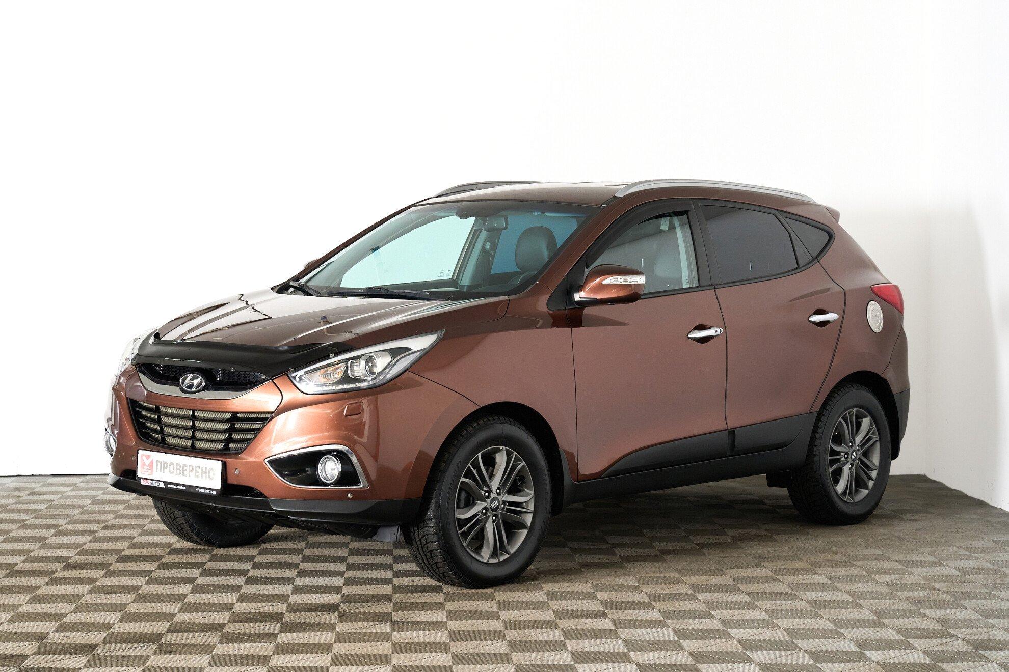 Hyundai ix35 2014, коричневый