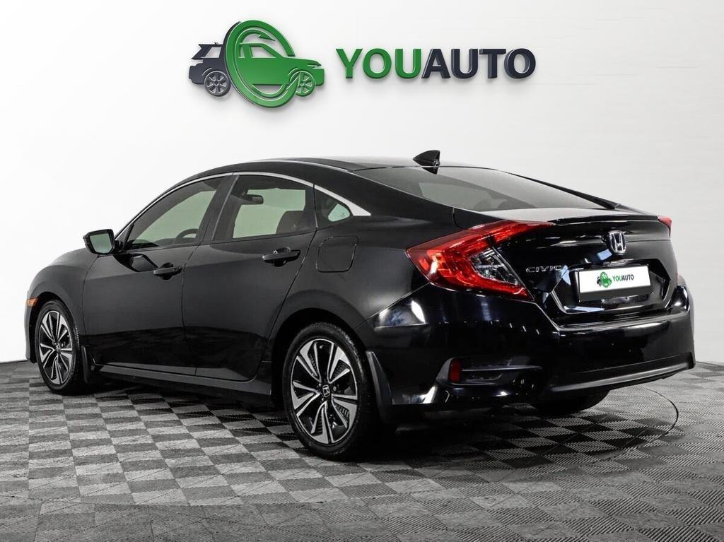 Honda Civic 2019, черный