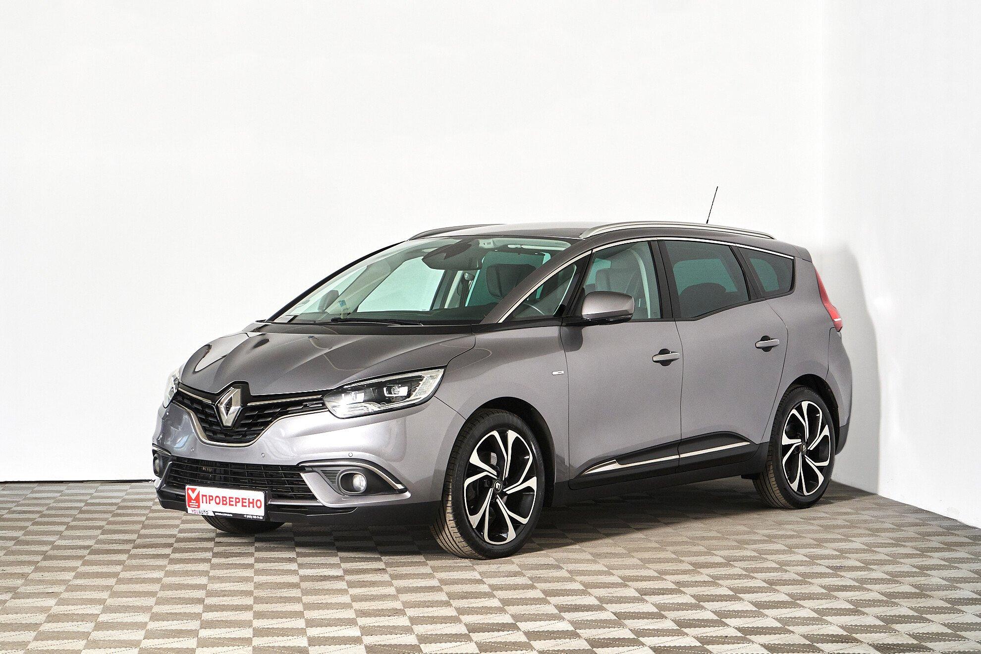 Renault Scenic 2018, серый