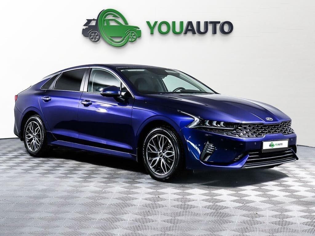 Kia K5 2020, синий
