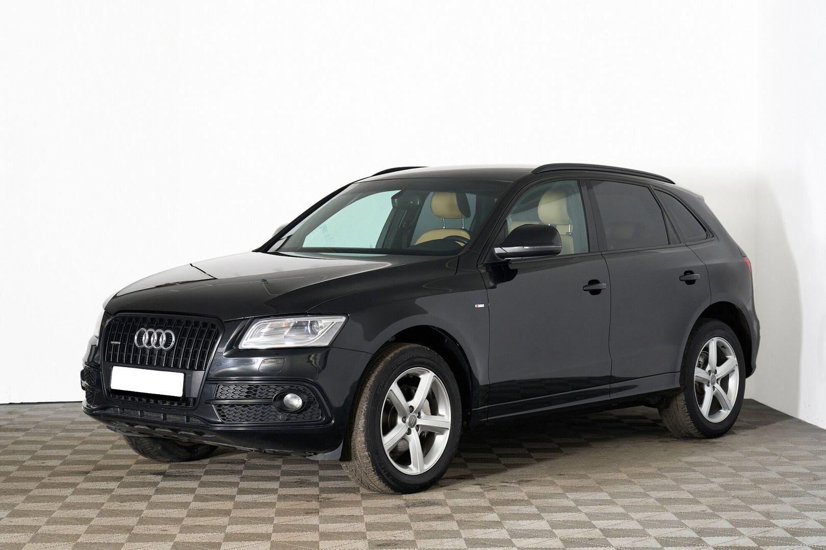 Audi Q5 2014, черный