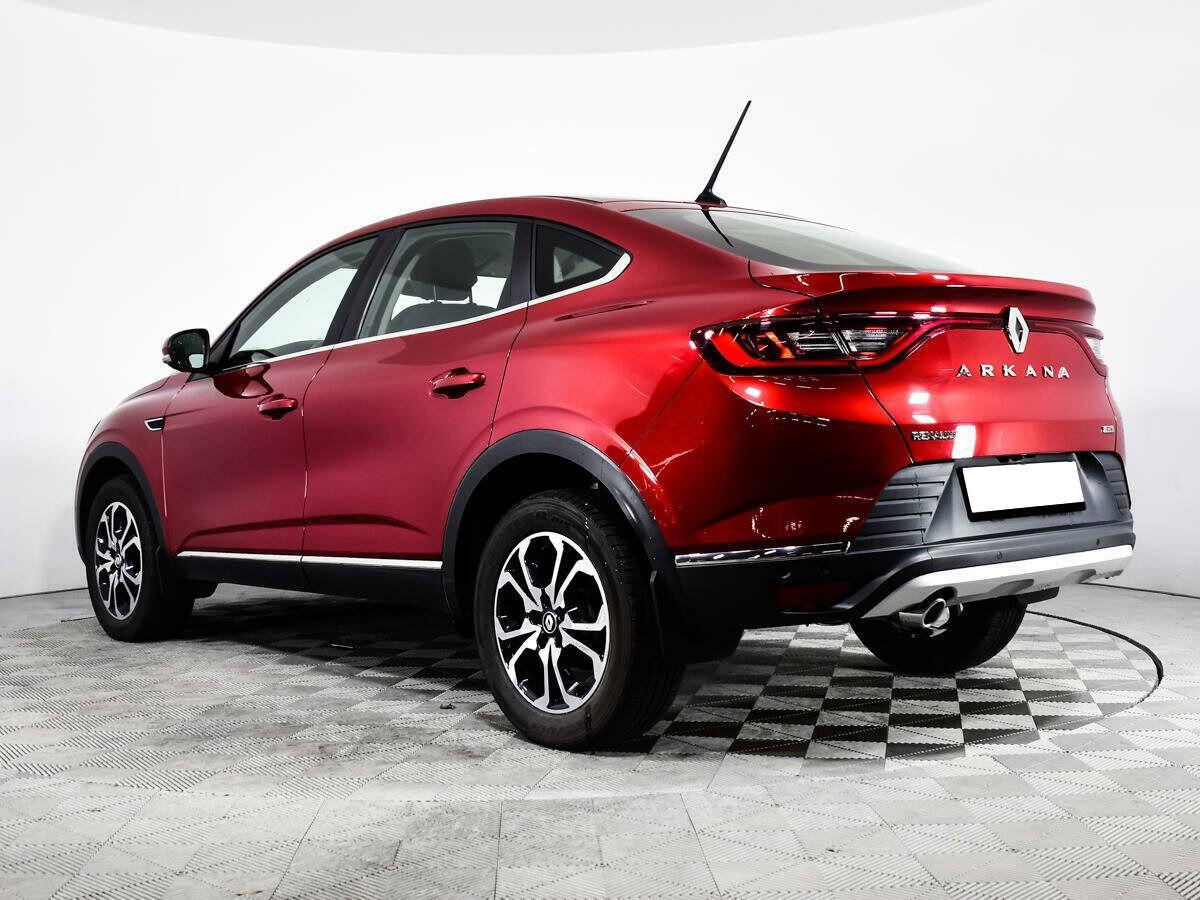 Renault Arkana 2022, красный