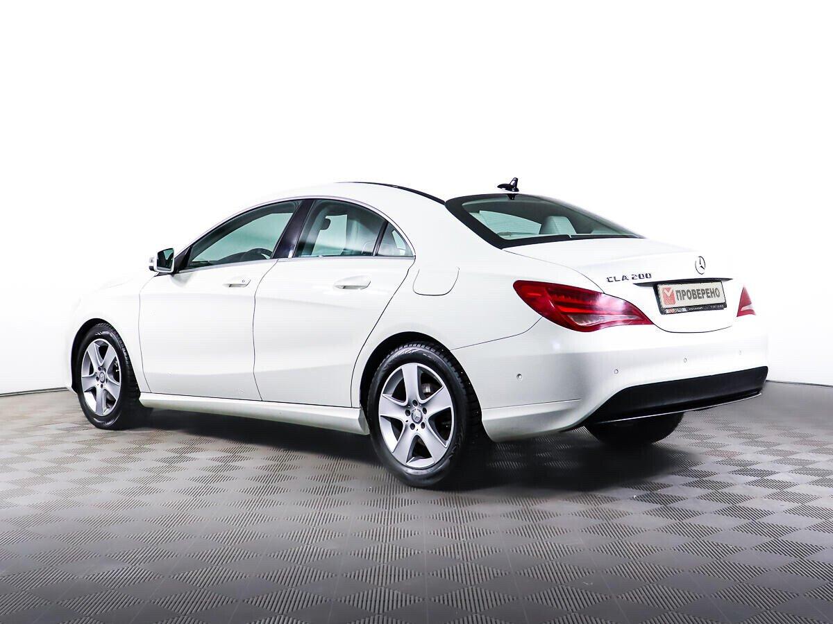 Mercedes-Benz CLA 2015, белый